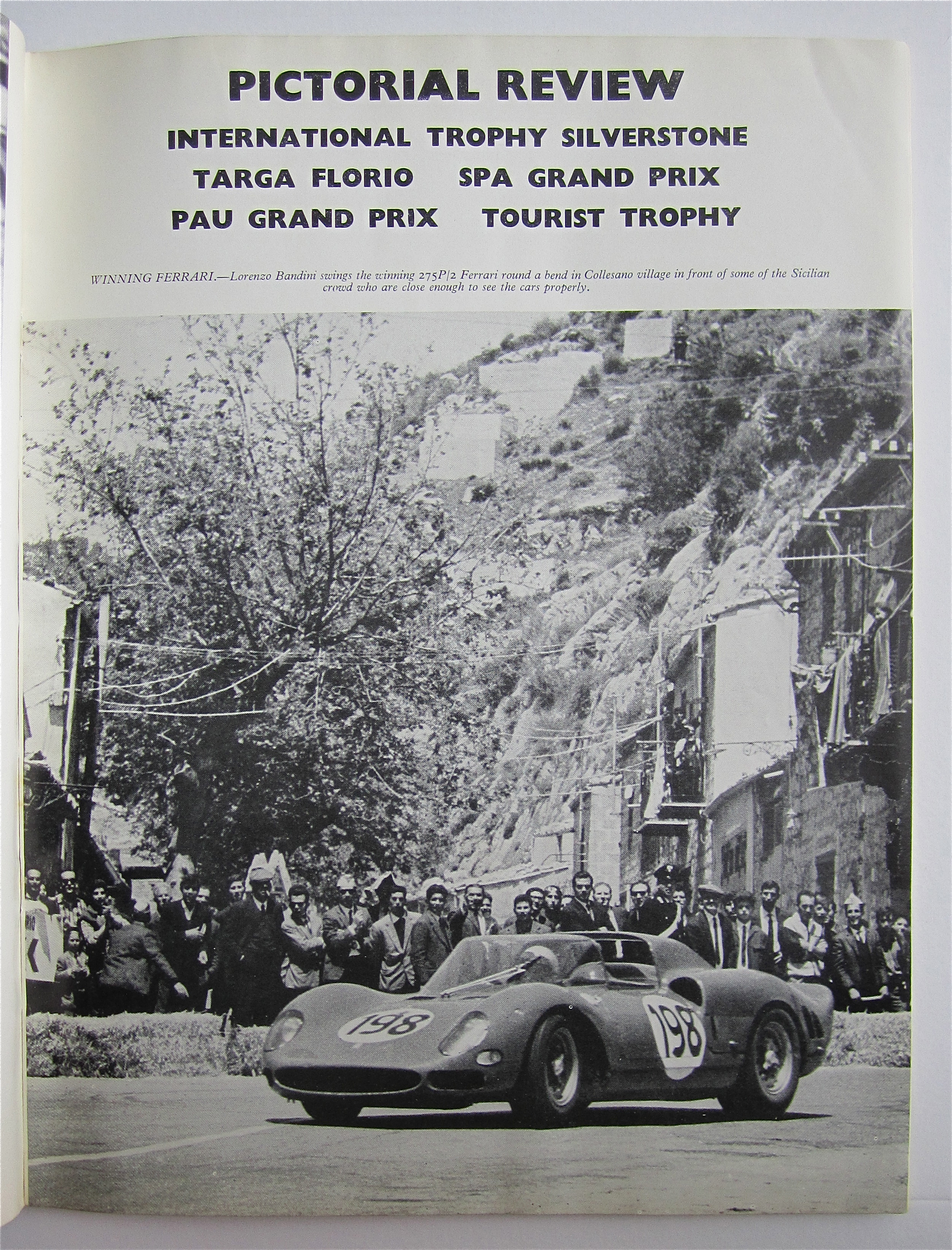 Motor Sport Magazine June 1965 The R.A.C. T.T.