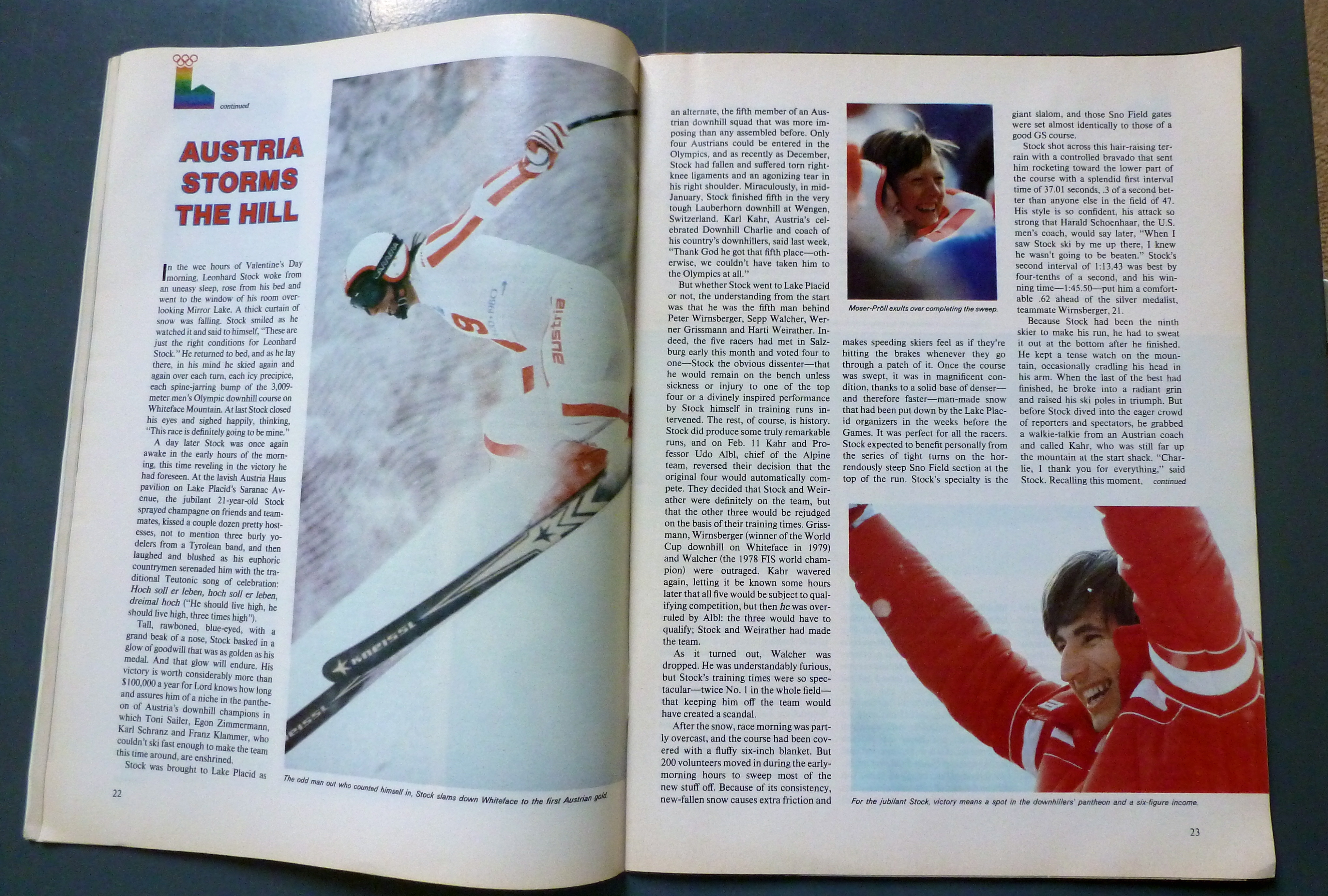 Sports Illustrated Magazine-February 25, 1980-E. Heiden