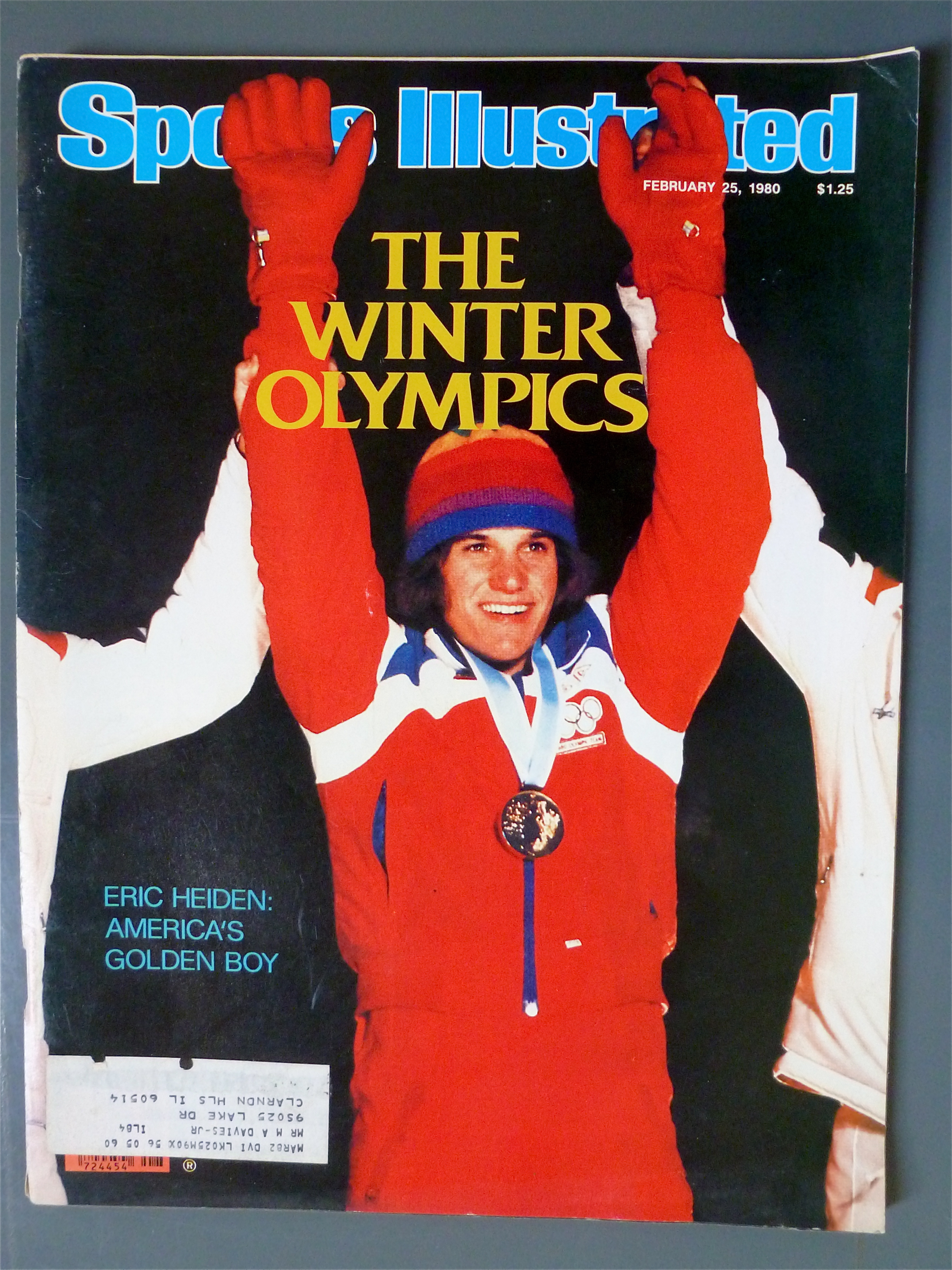 Sports Illustrated Magazine-February 25, 1980-E. Heiden