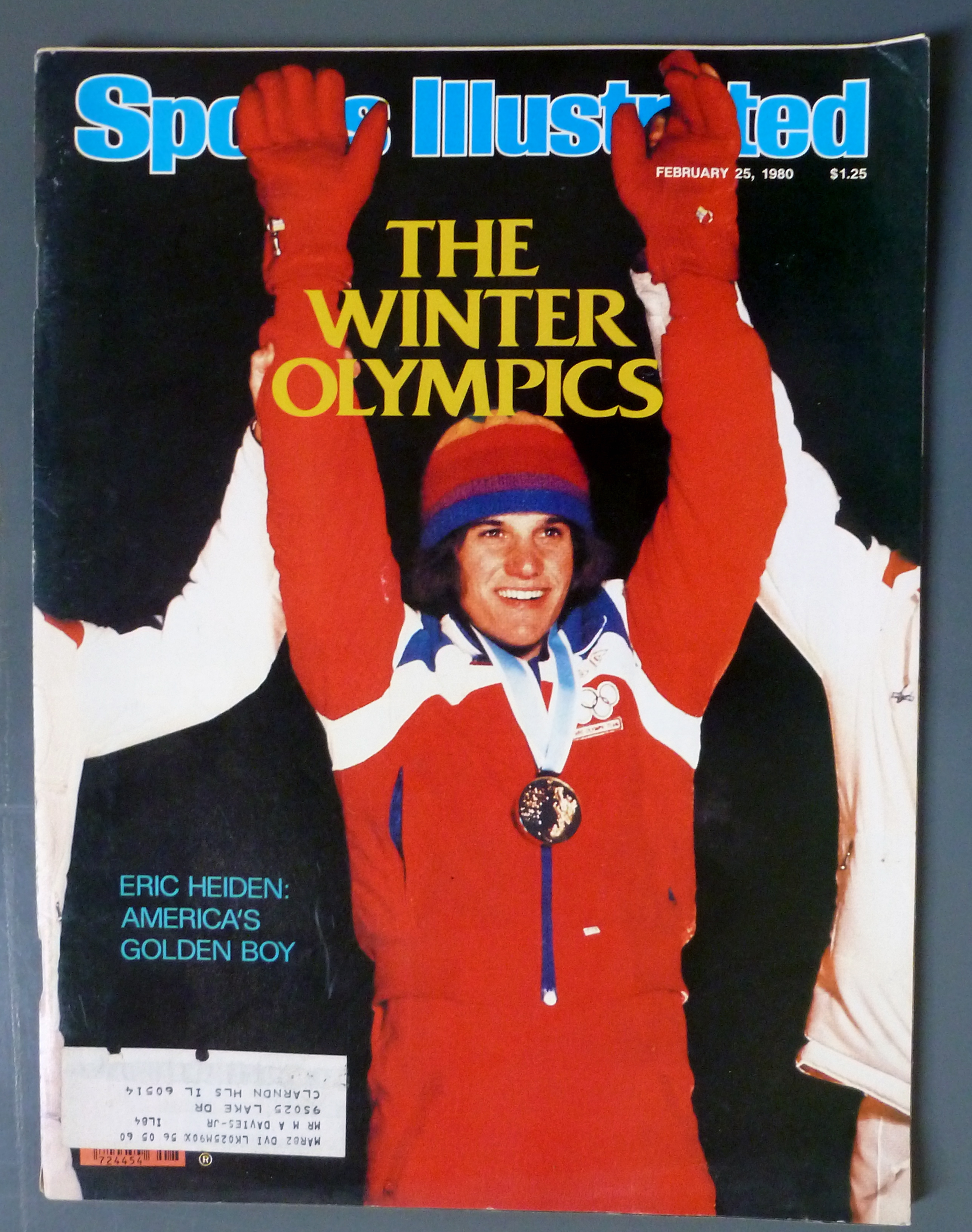 Sports Illustrated Magazine-February 25, 1980-E. Heiden
