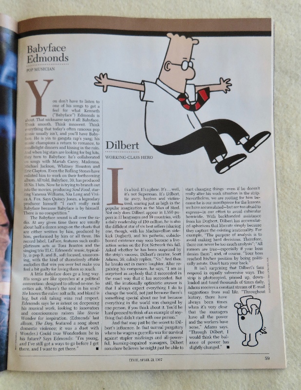 Time Magazine April 21, 1997 Most Influential People In America In 1997