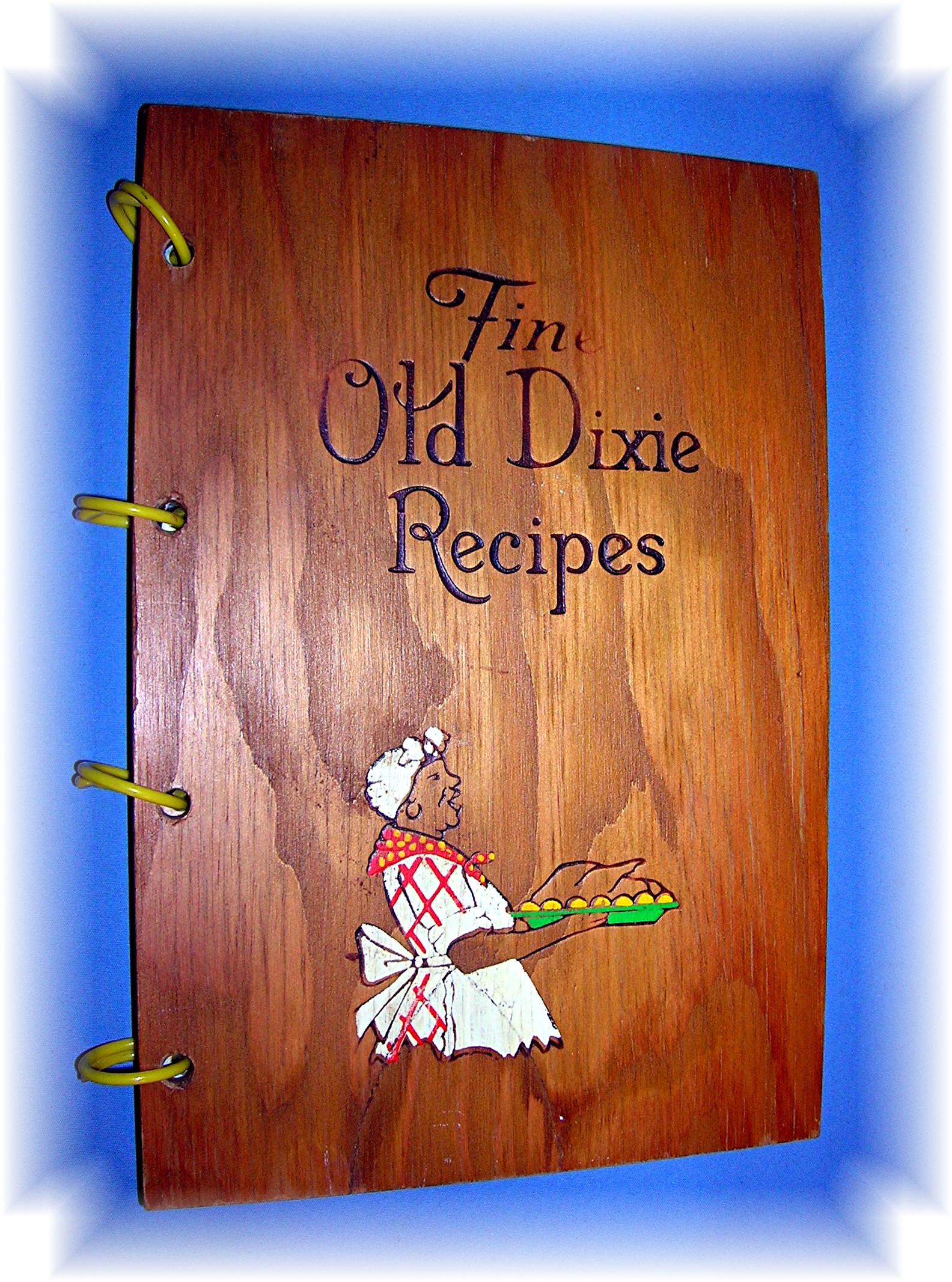 Black Memorabilia Fine Old Dixie Recipes Wood Jacket