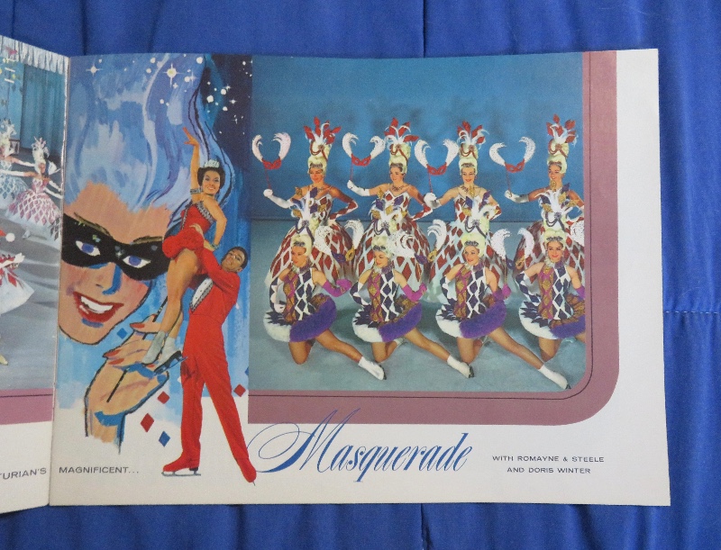 Original 1964 Ice Capades Program The Big Show (George Petty Pin Up Girl Cover)