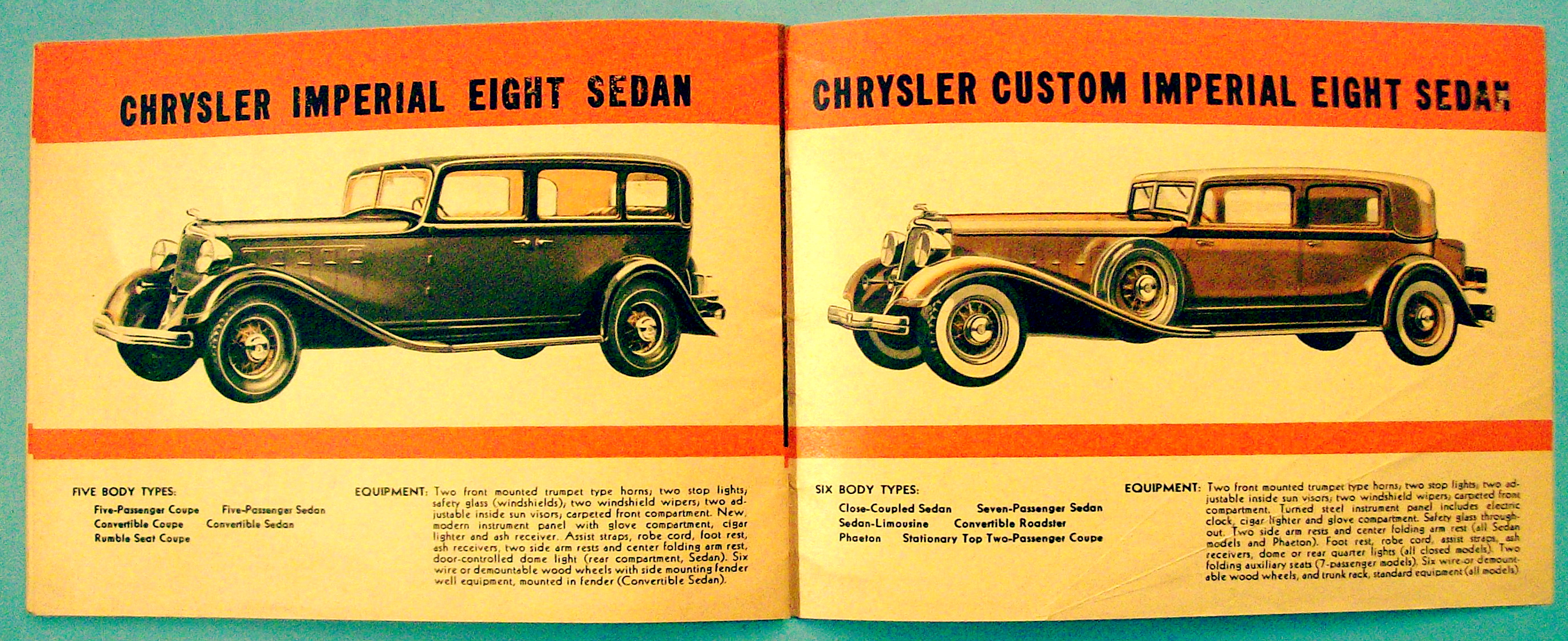 1933 Century Of Progress, Chrysler Brochure