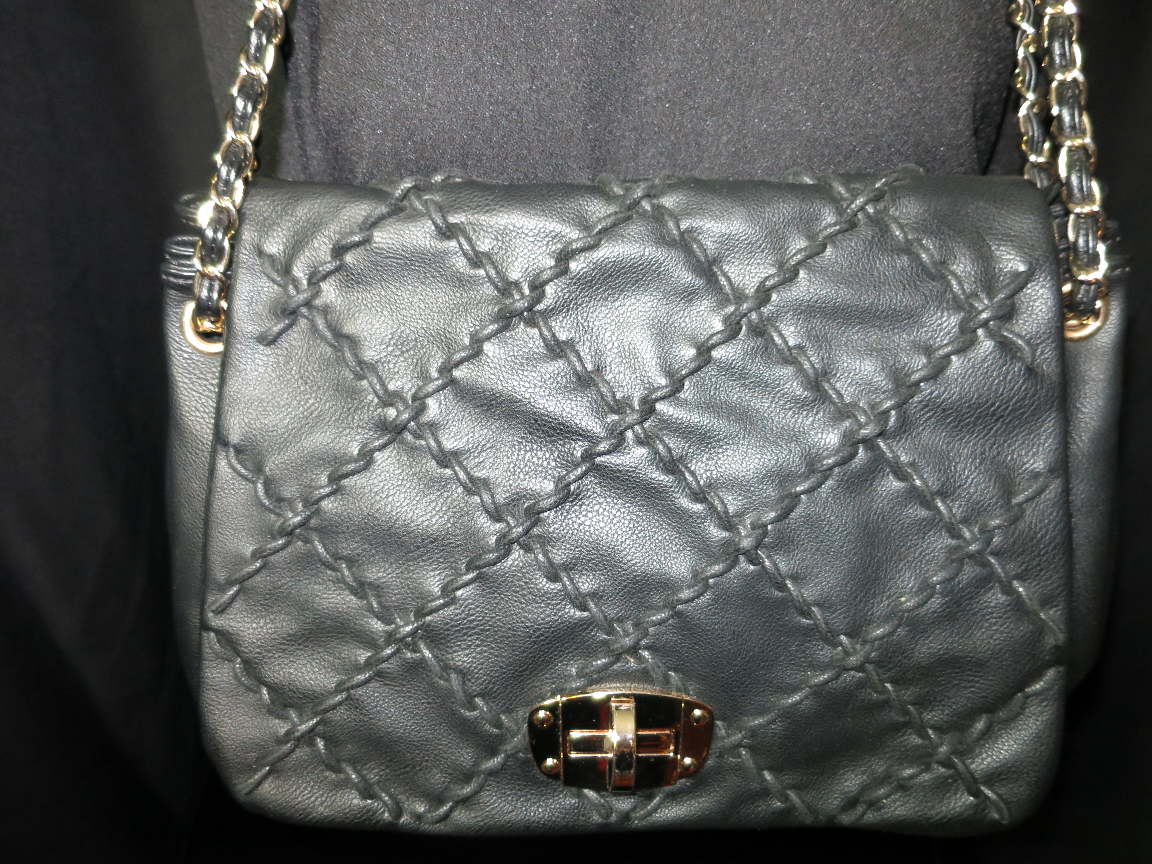 CJ Banks Black Shoulder Bag Purse Pocketbook