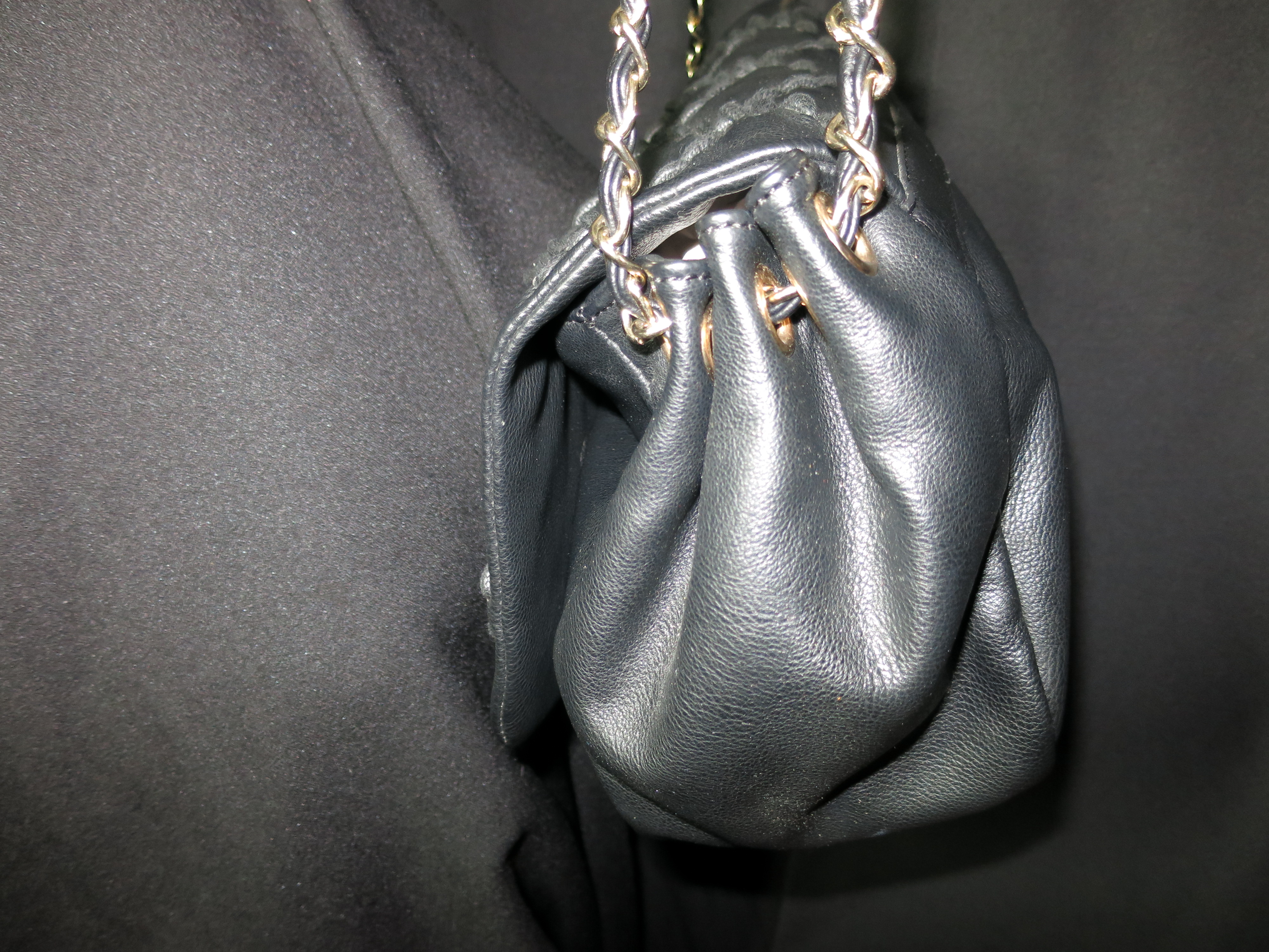 CJ Banks Black Shoulder Bag Purse Pocketbook