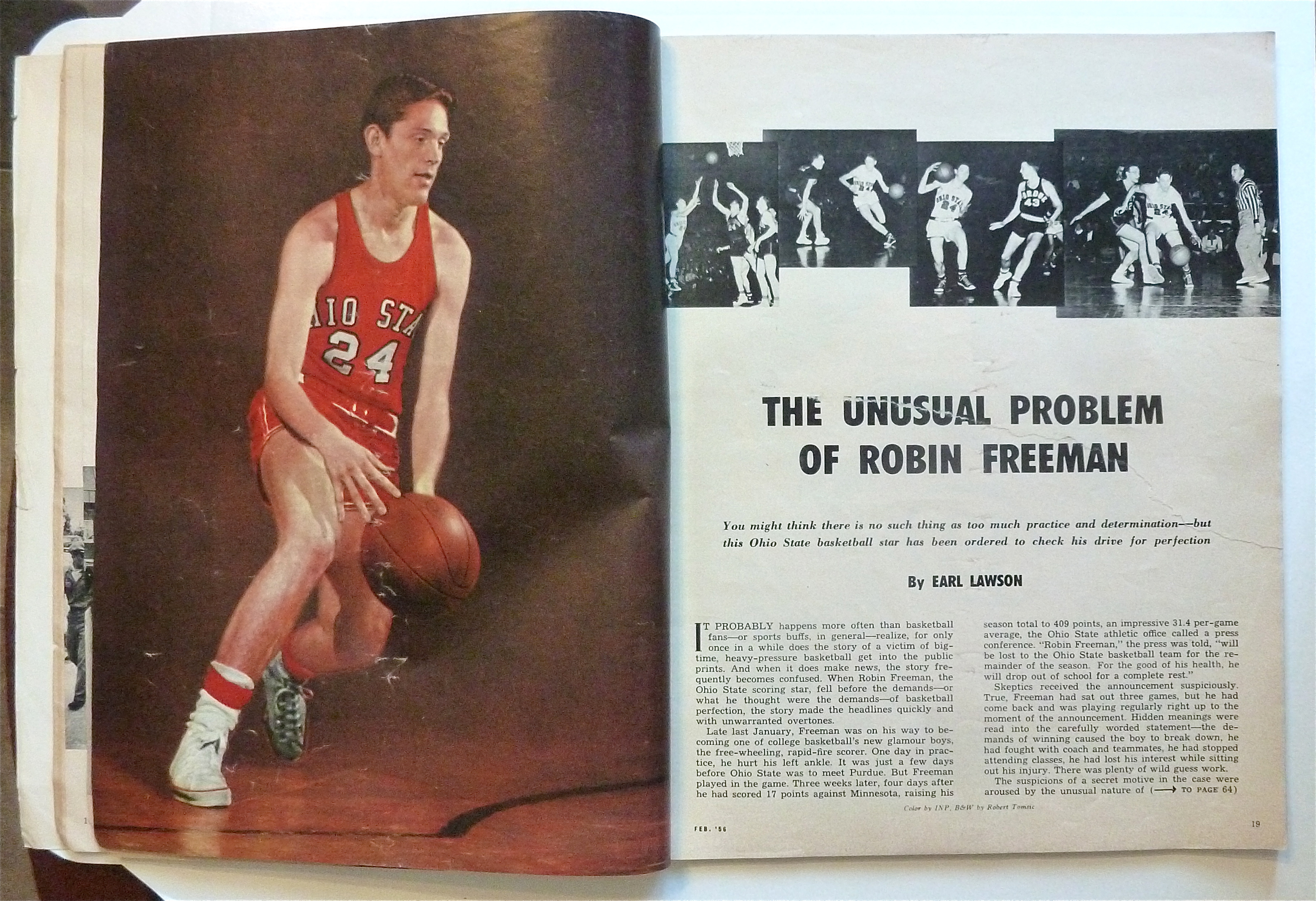 Sport Magazine February 1956 Sihugo Green