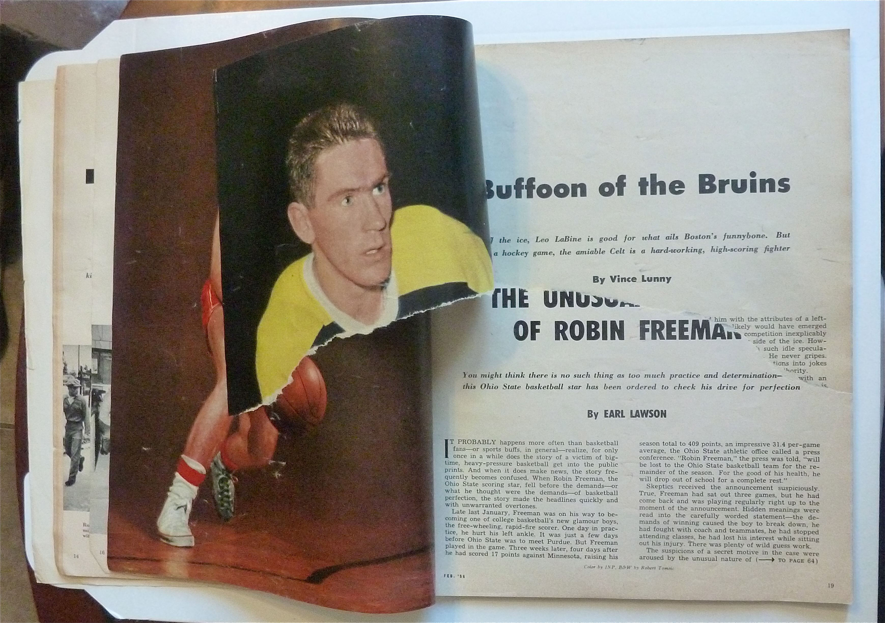 Sport Magazine February 1956 Sihugo Green