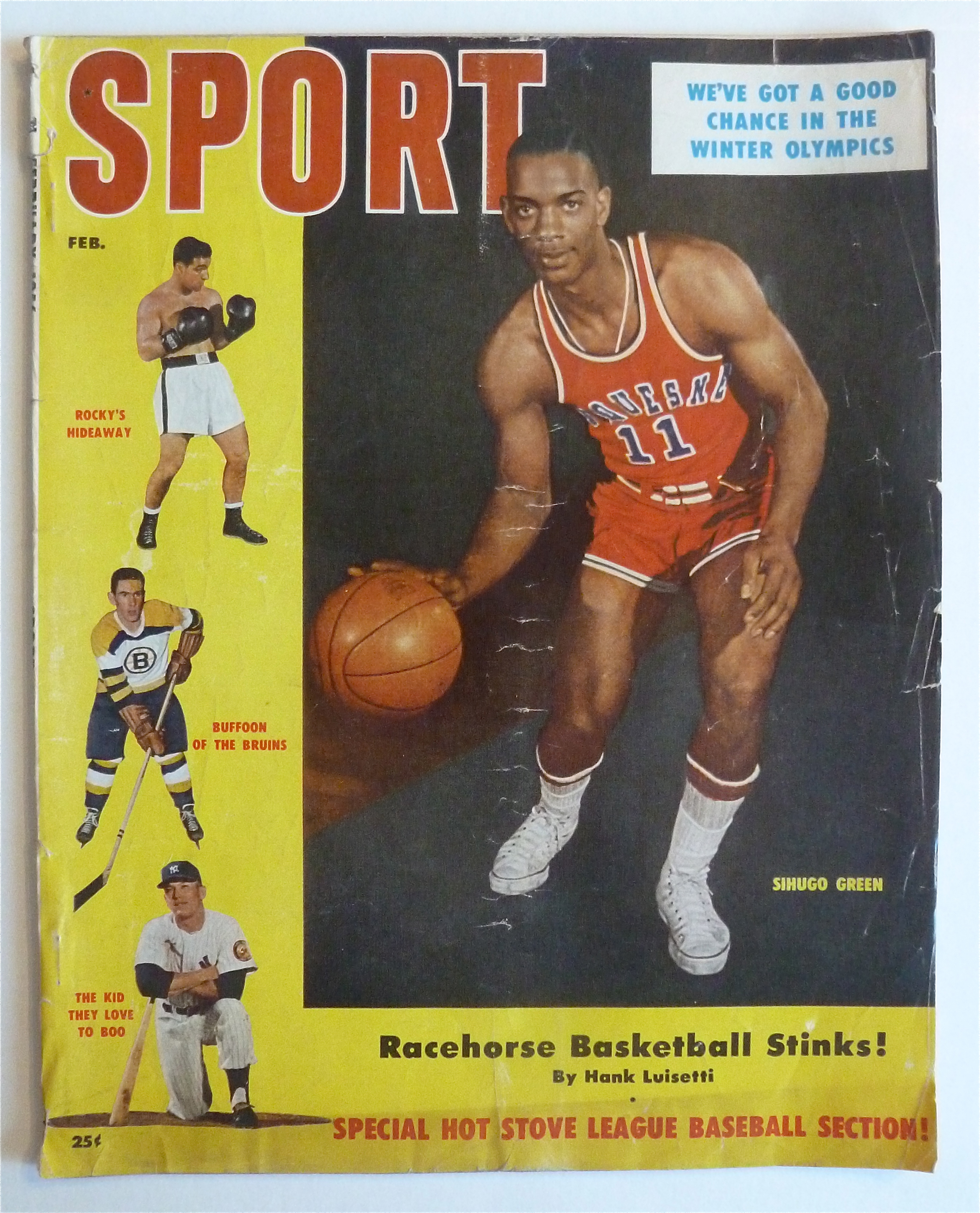 Sport Magazine February 1956 Sihugo Green