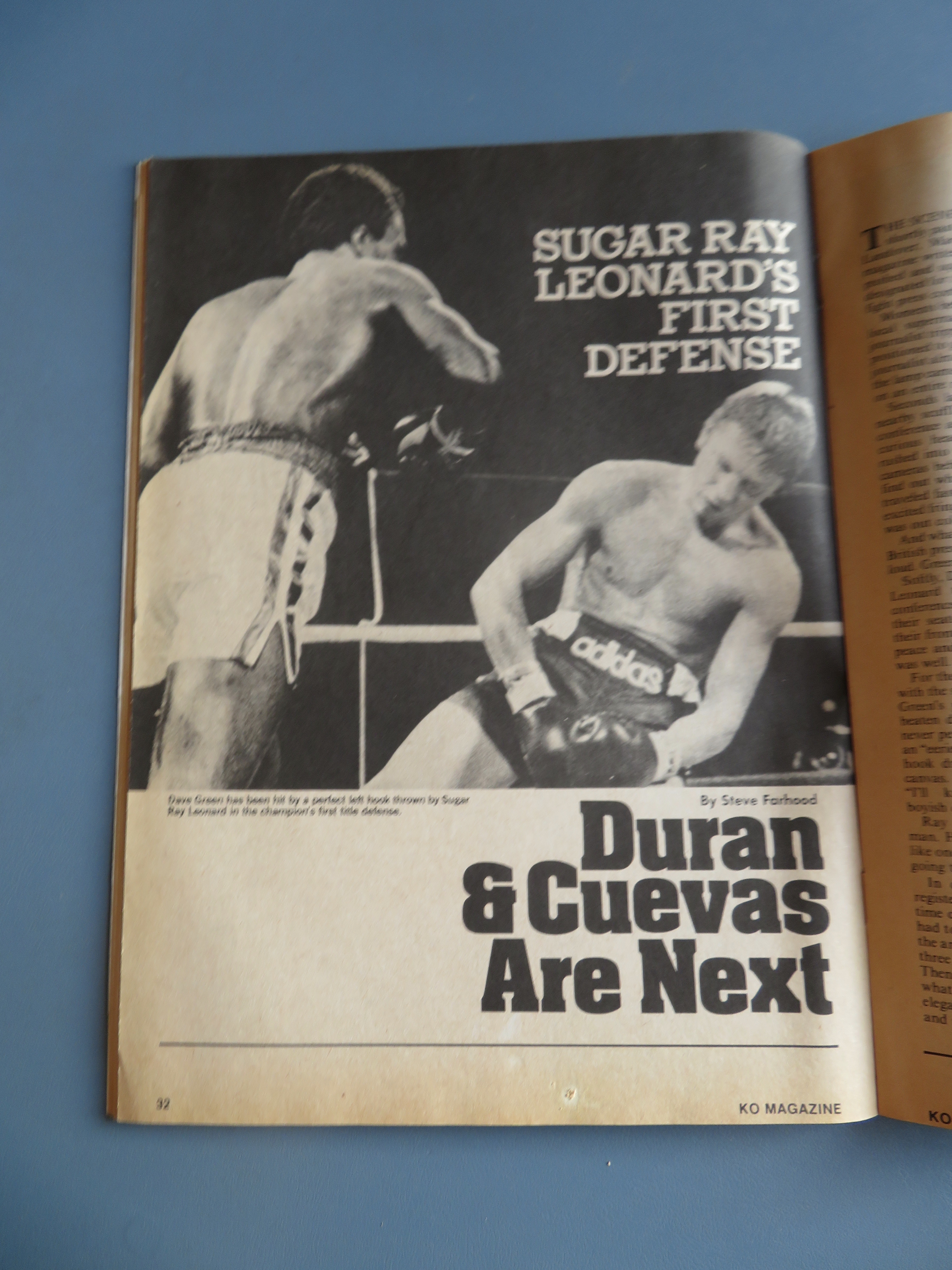 KO (Knockout) Magazine August 1980 Ali Talks Comeback