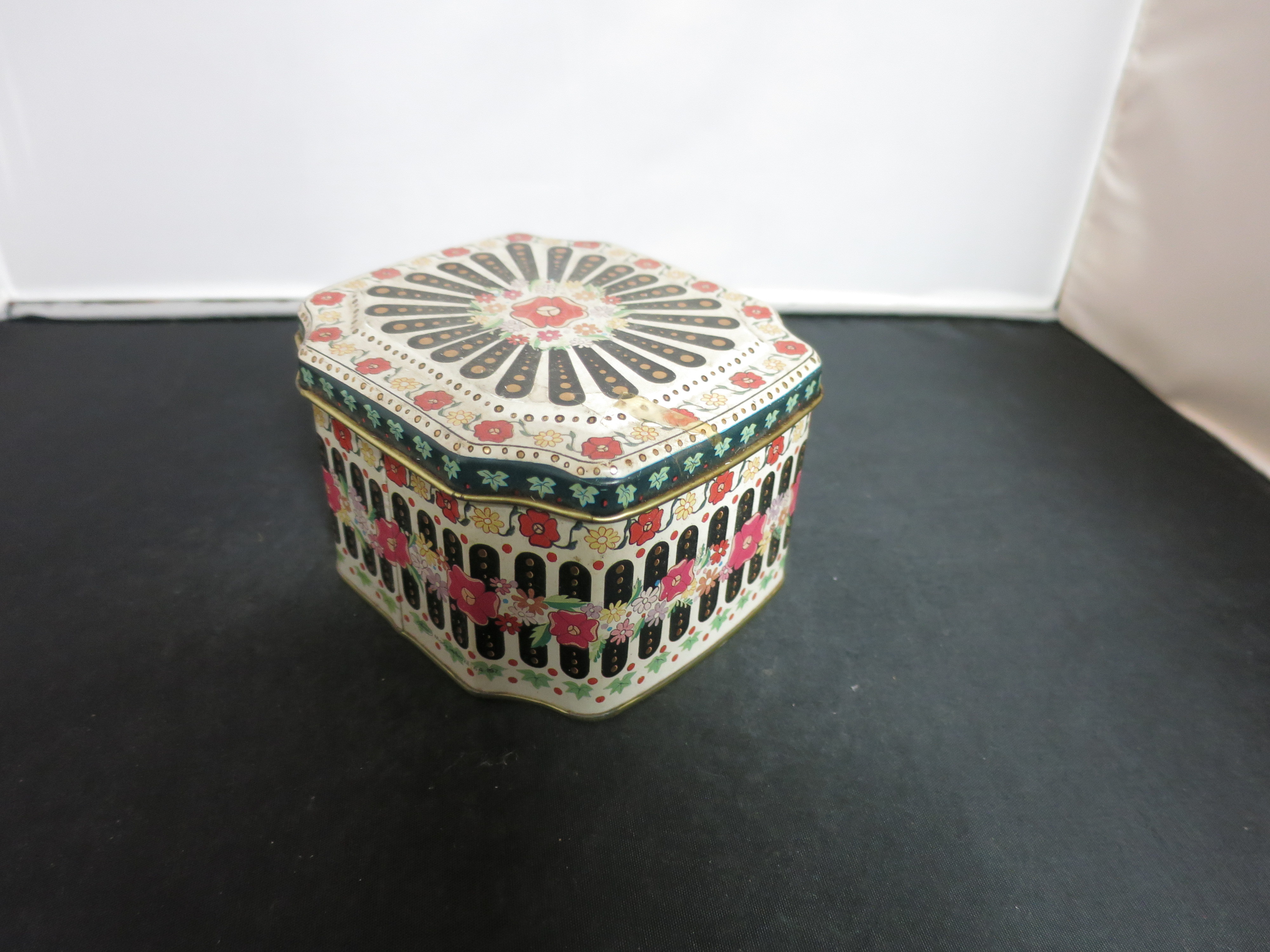 Vintage Meister Decorative Tin made in Brazil
