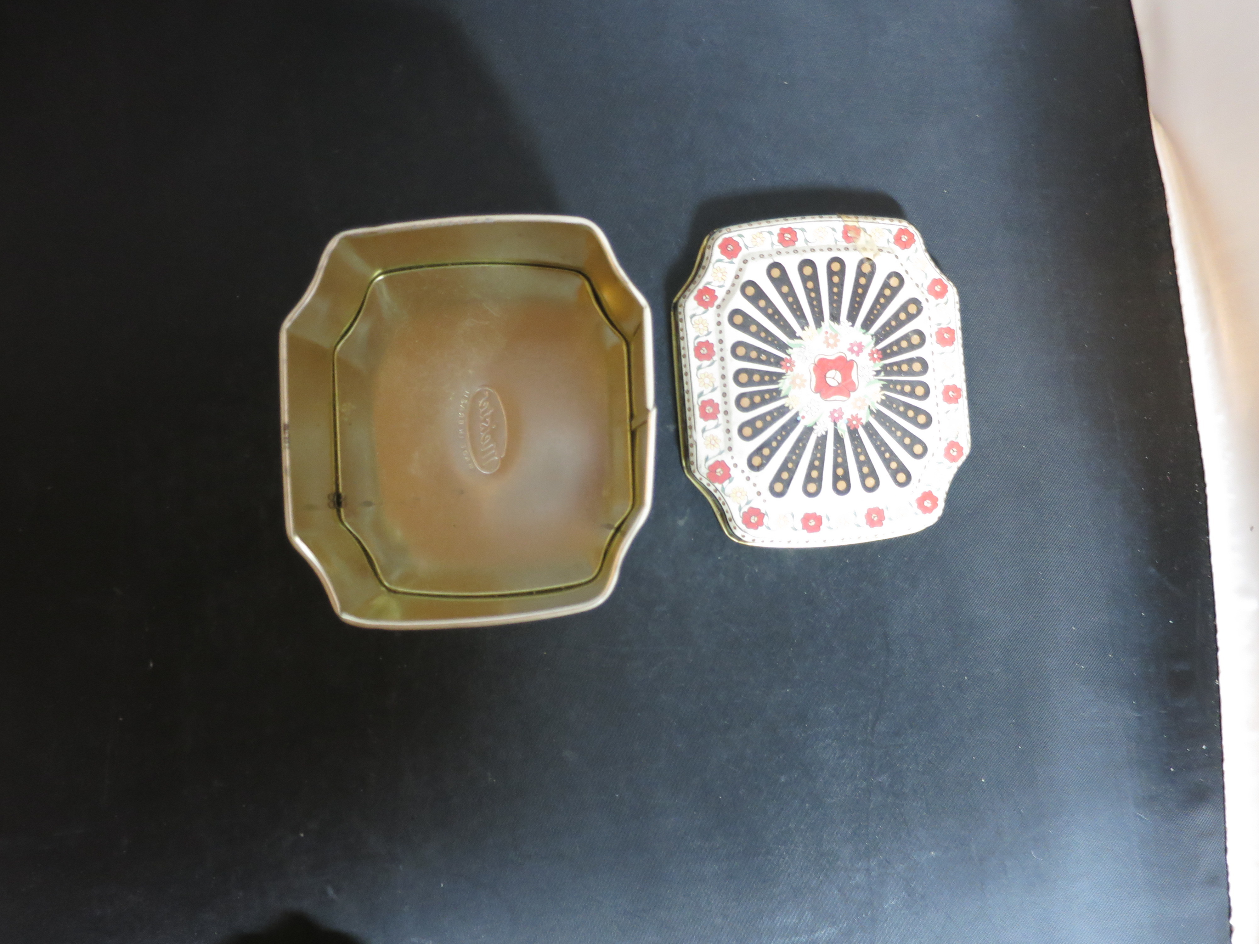 Vintage Meister Decorative Tin made in Brazil