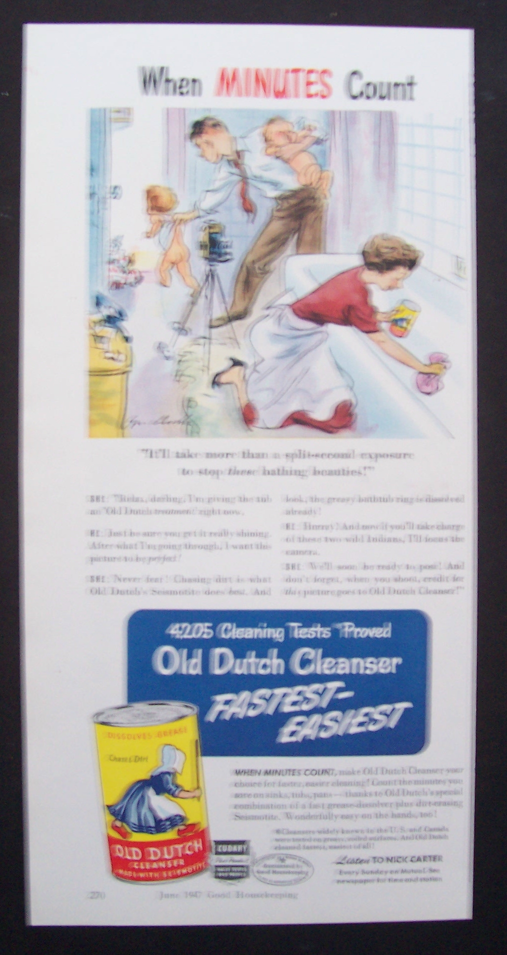 1947  Old  Dutch  Cleanser