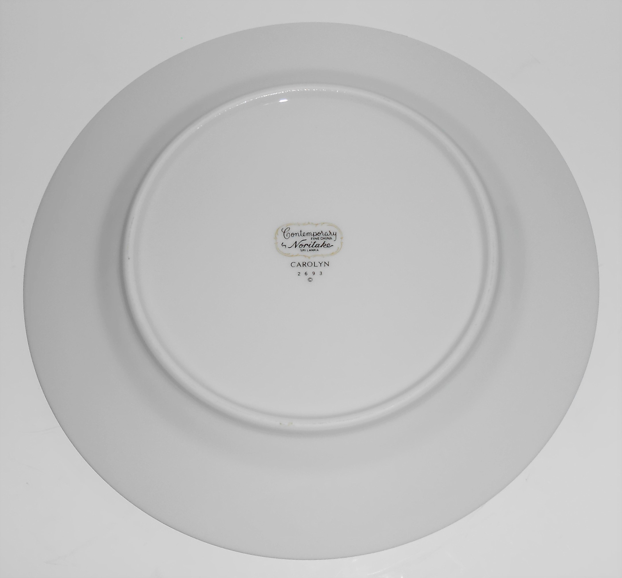 Noritake Porcelain China Carolyn 2693 Blue Floral Salad