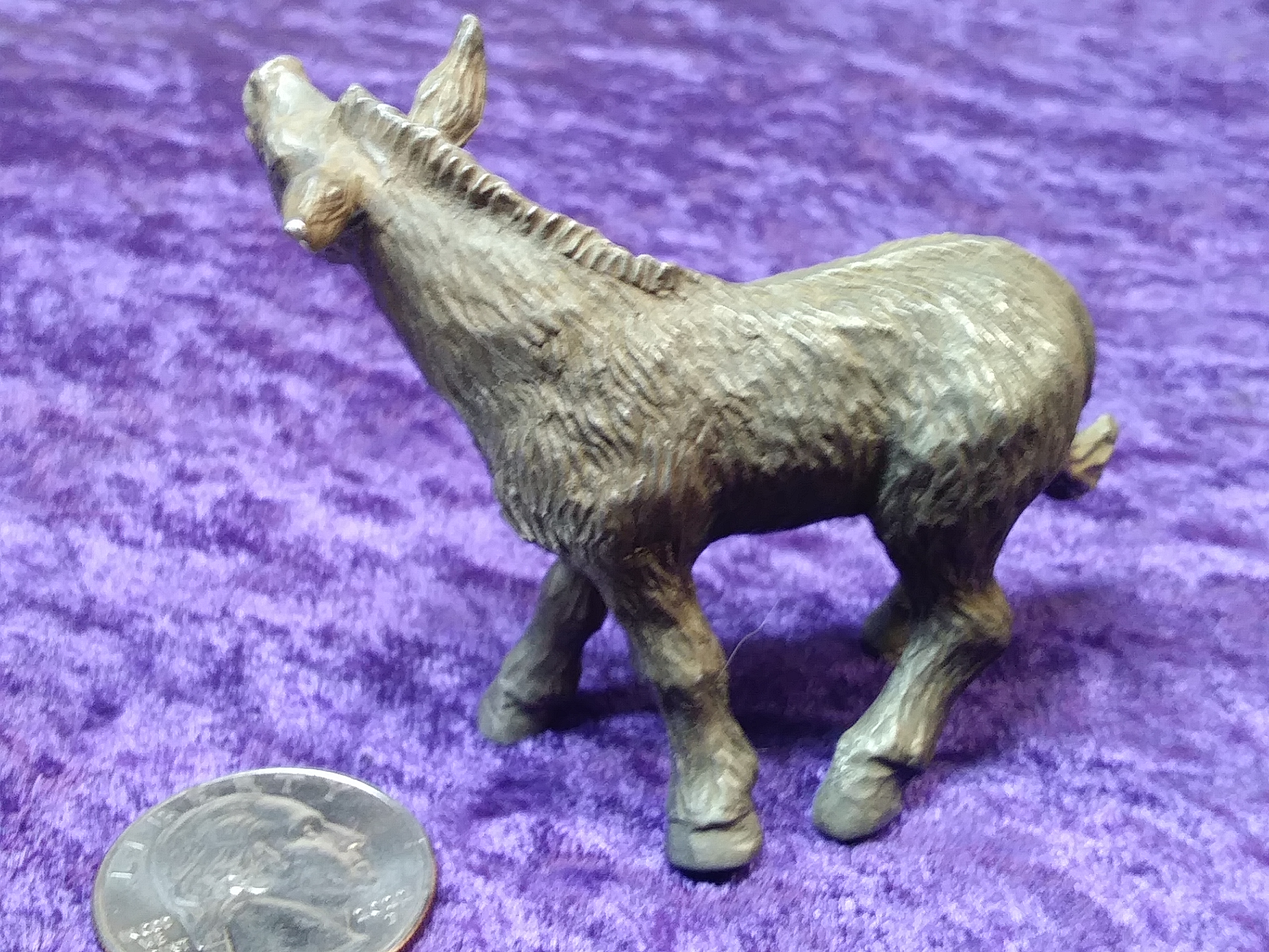 Donkey Pewter Miniature RAWCLIFF