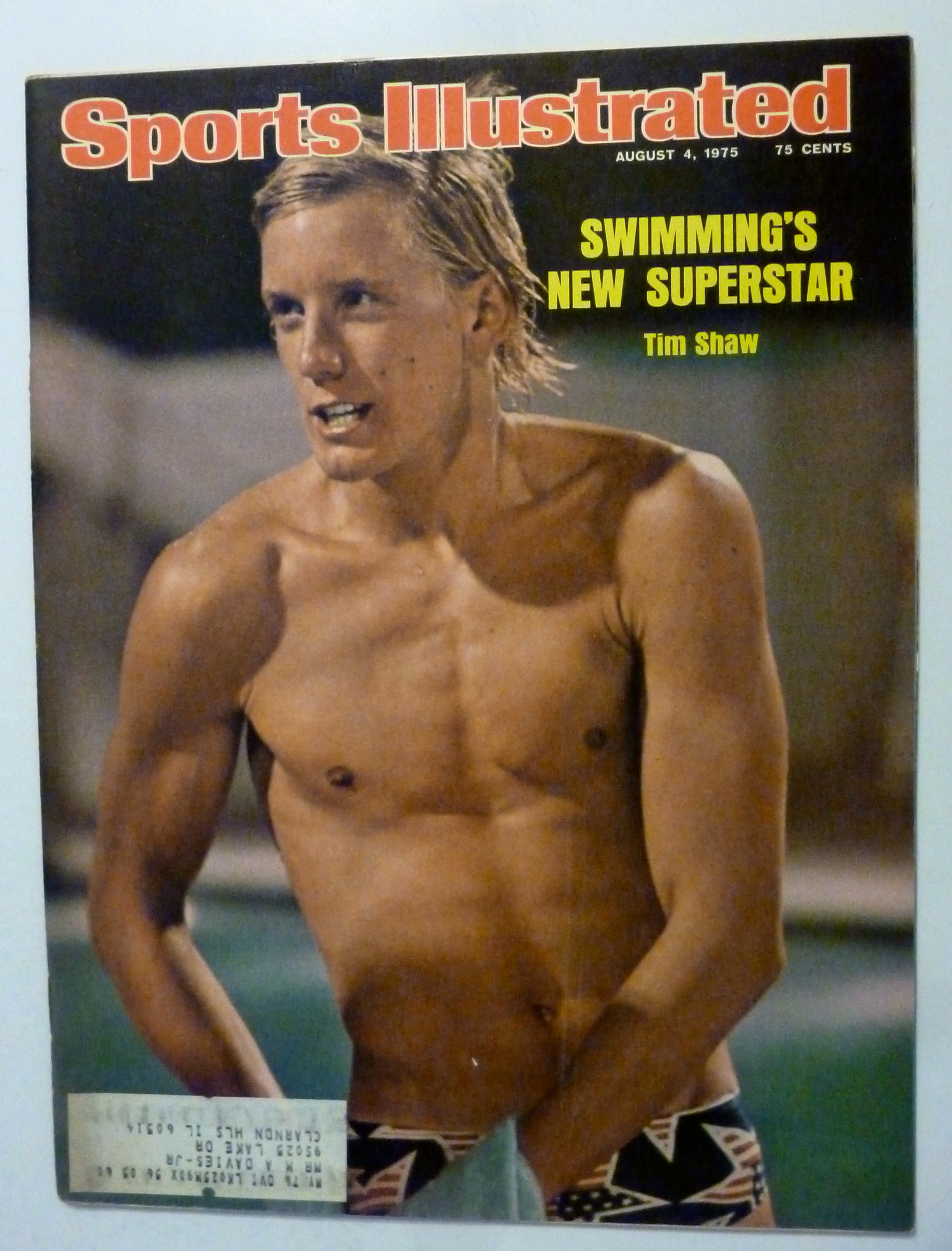 Sports Illustrated Magazine August 4, 1975 Tim Shaw