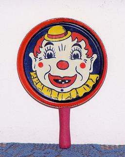 New Year’S Eve  Rattle Noisemaker W/ Clown