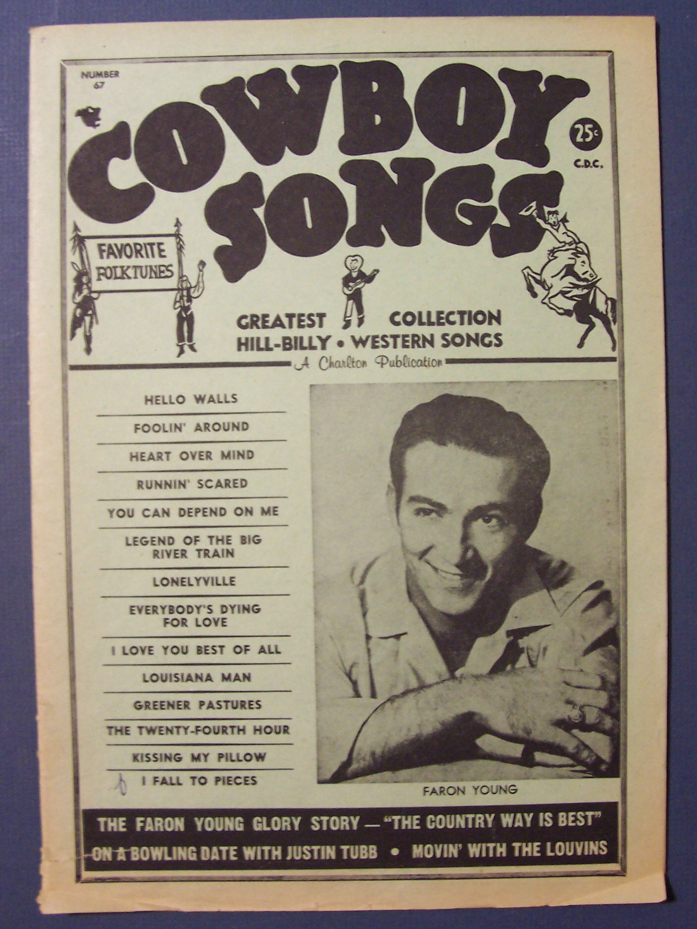 Cowboy Songs -Fall 1961- Faron Young