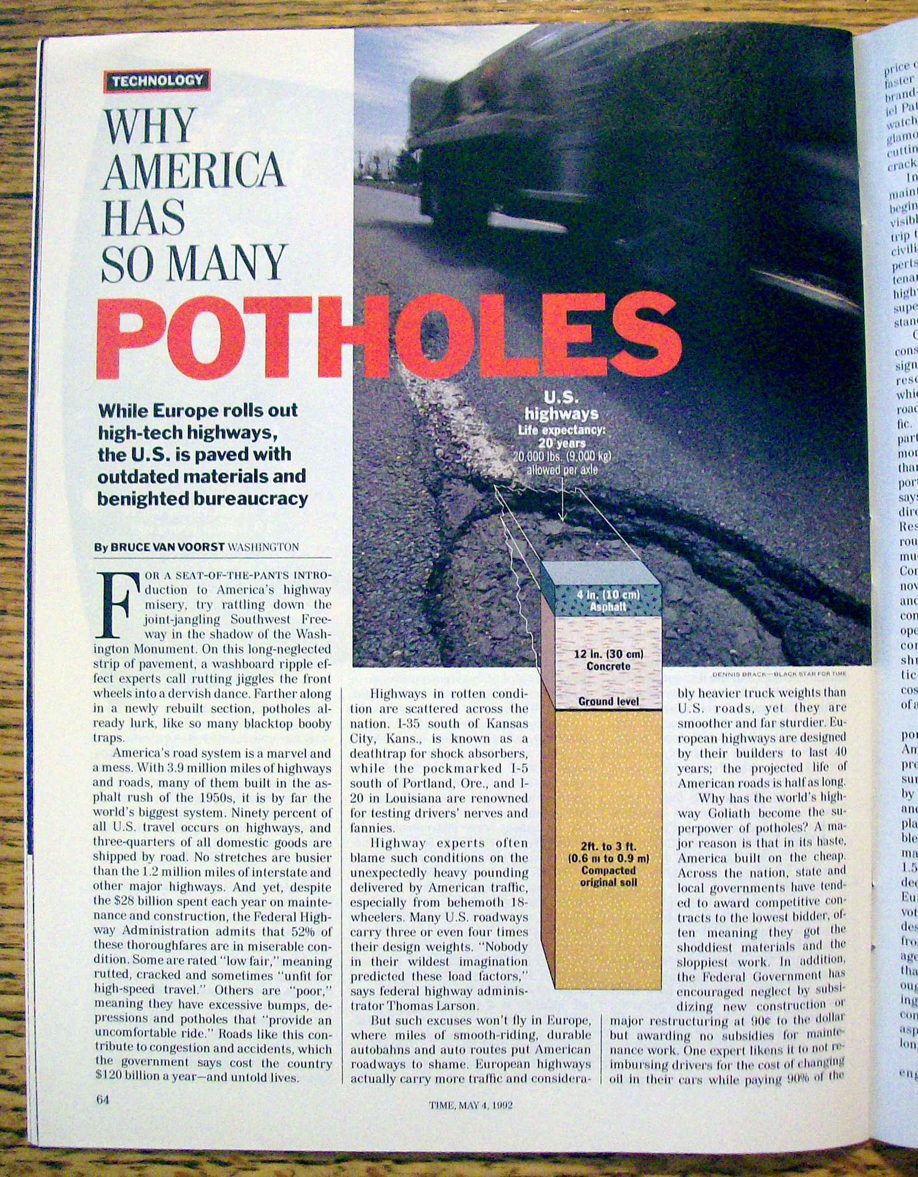 Time Magazine-May 4, 1992-Roe V. Wade