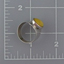 Butterscotch Amber Sterling Silver Ring Jay King DTR