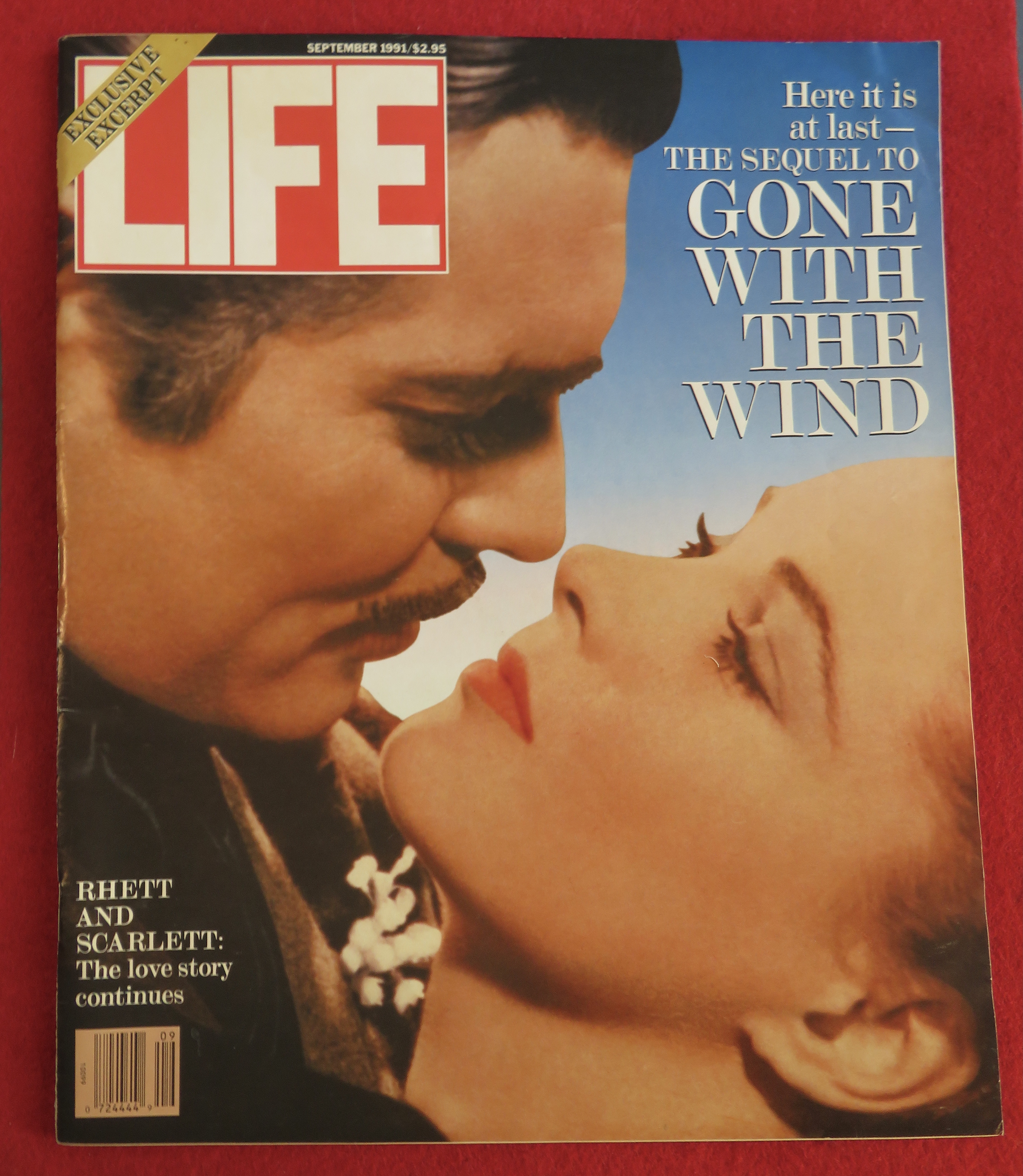 Life Magazine September 1991 Gone With Wind Sequel