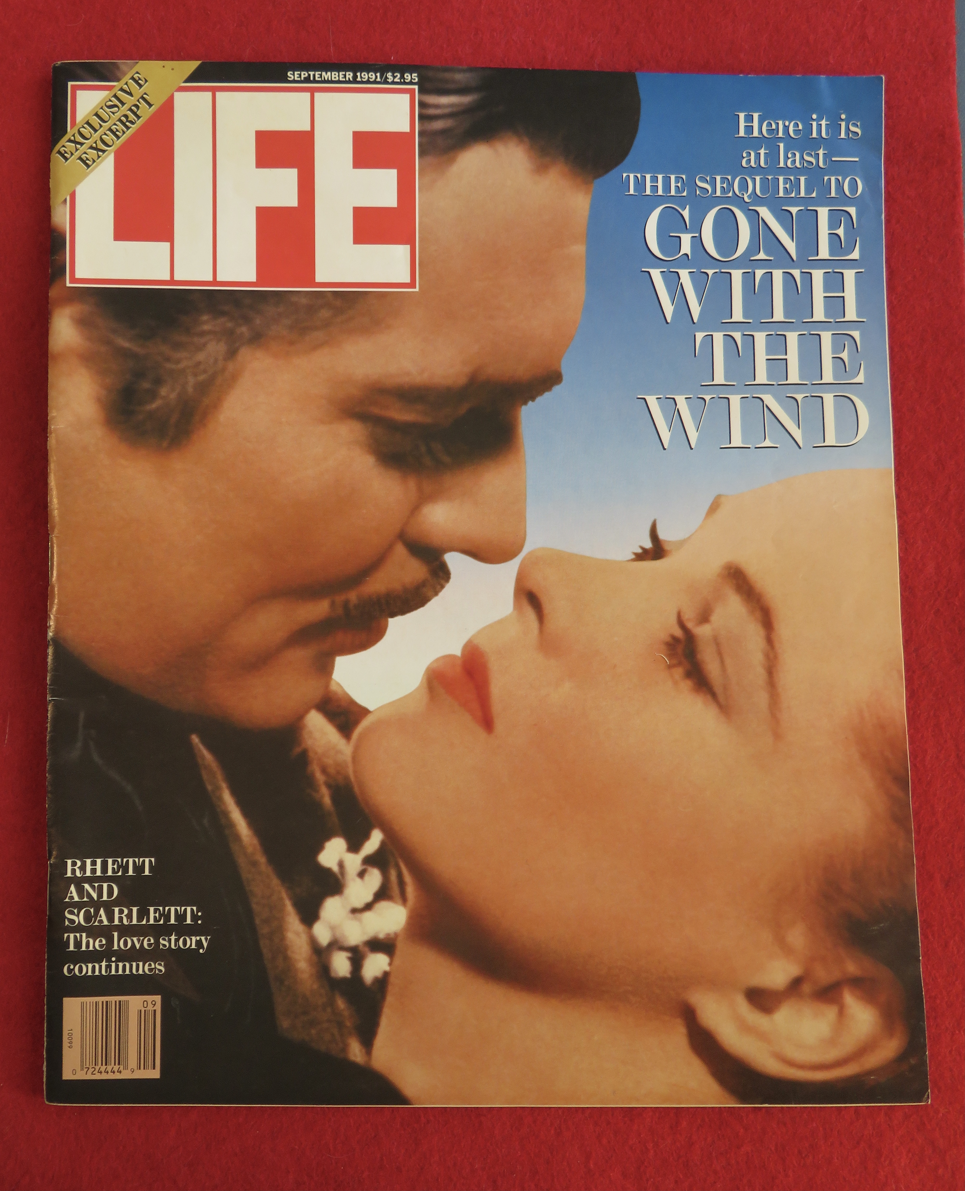 Life Magazine September 1991 Gone With Wind Sequel