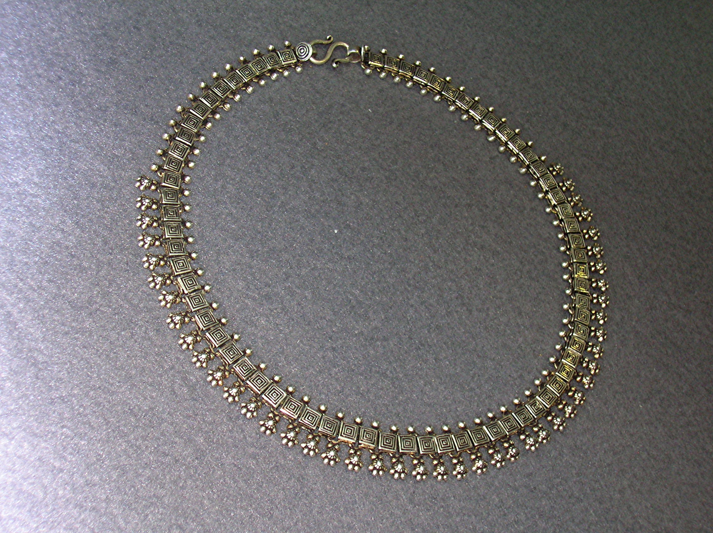 Necklace Sterling Silver Gold Vermeil