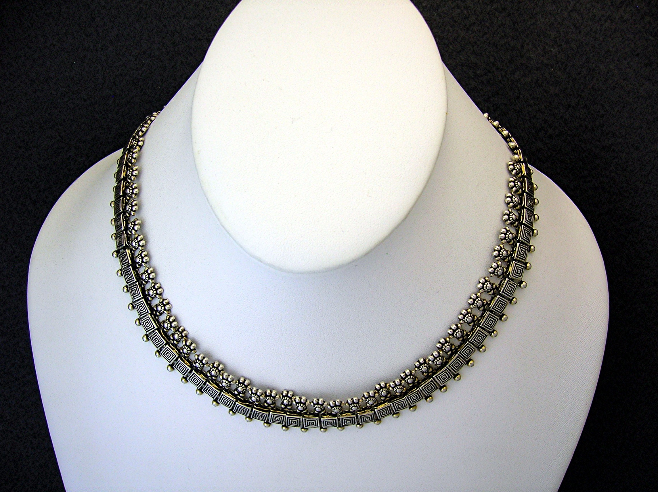 Necklace Sterling Silver Gold Vermeil