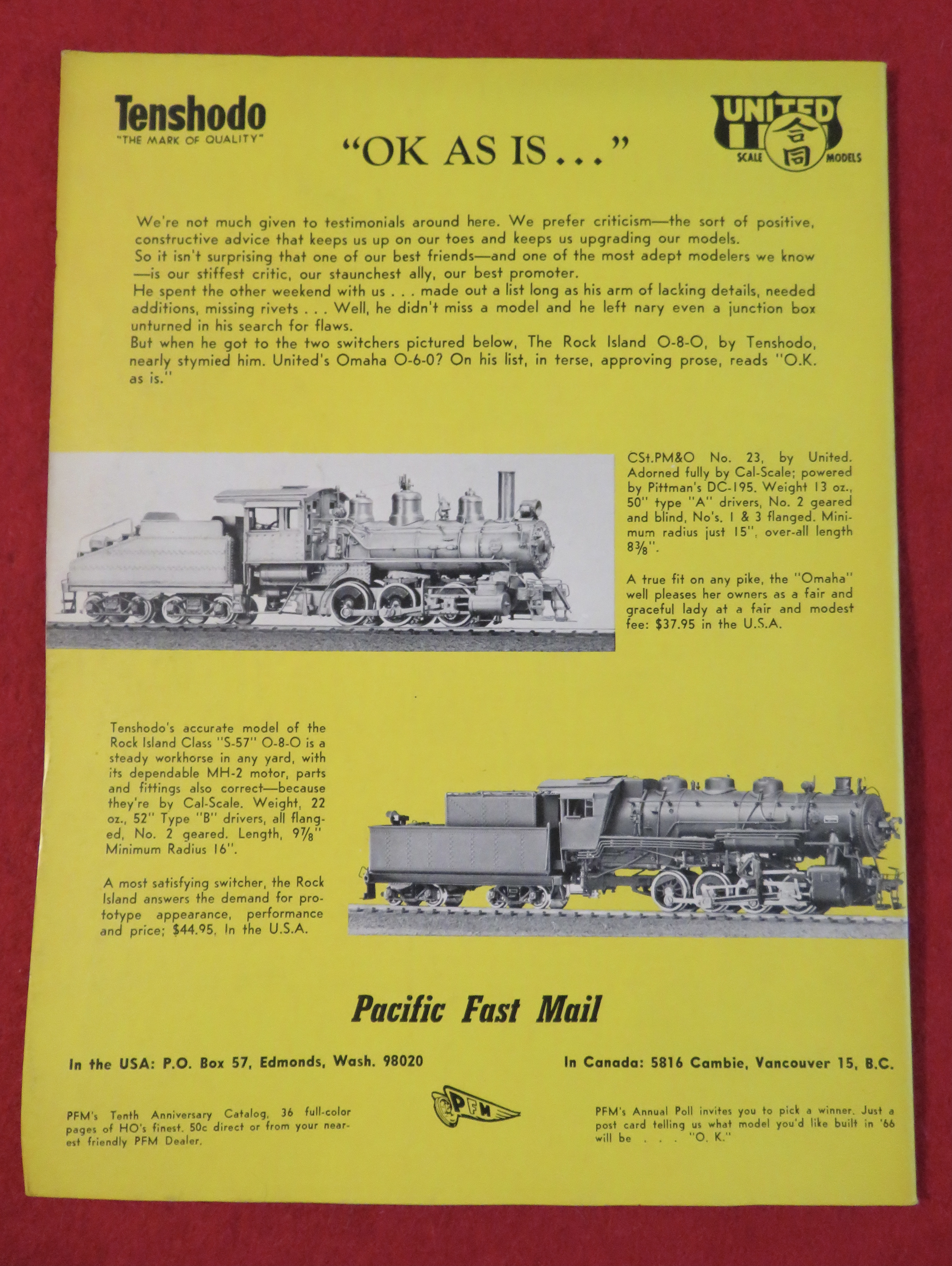Railroad Model Craftsman Magazine June 1965
