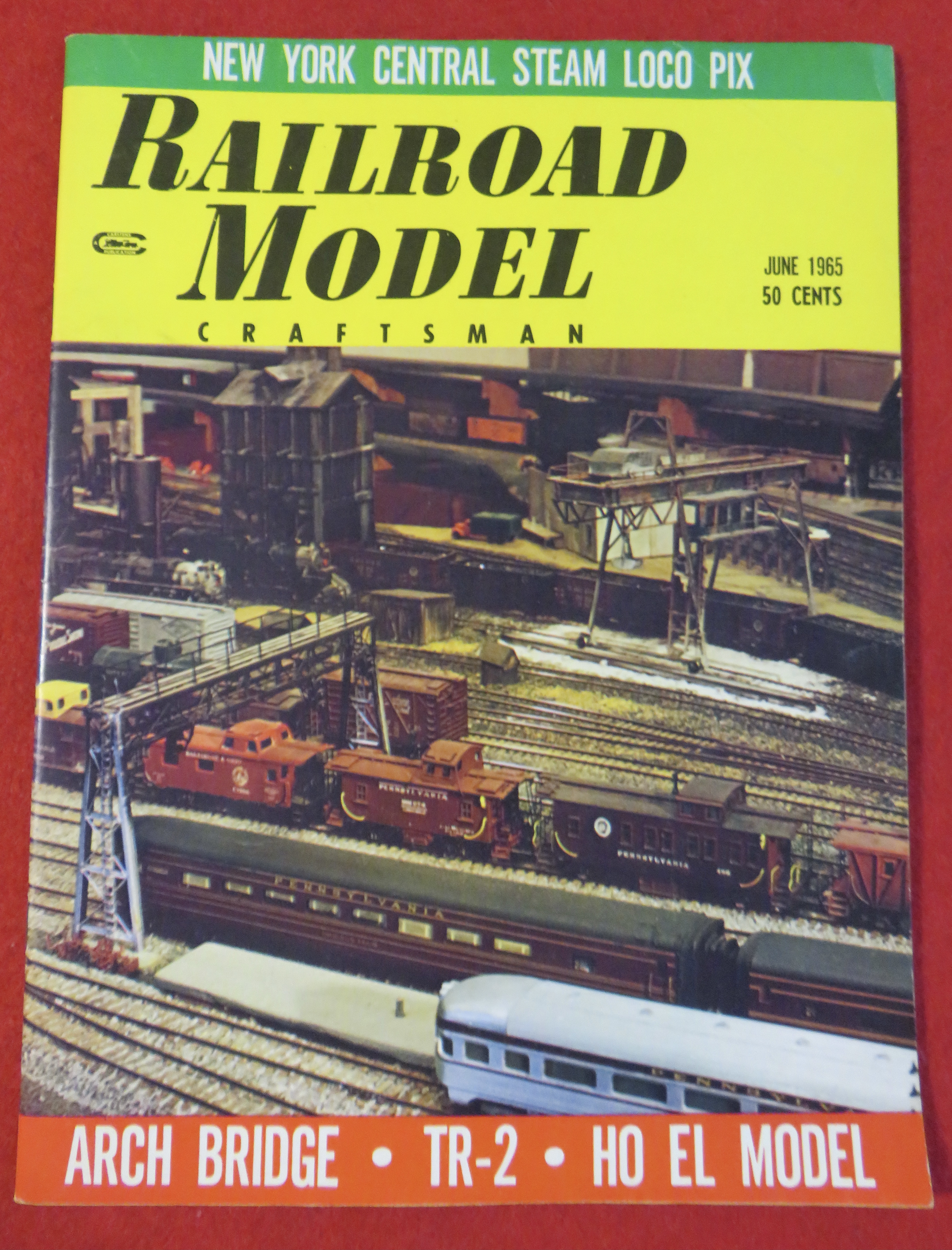 Railroad Model Craftsman Magazine June 1965