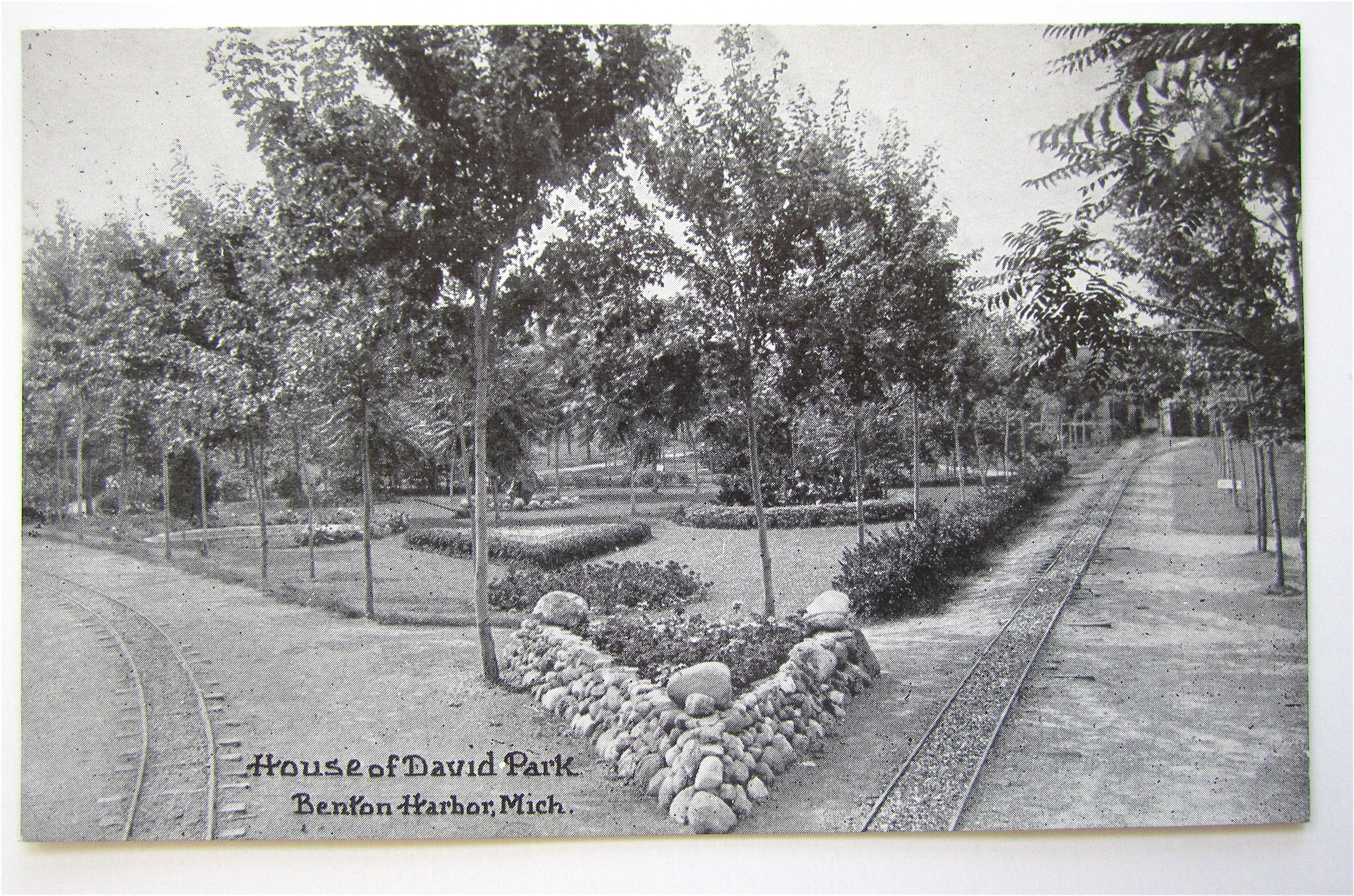 Eden Springs, House Of David Park, Michigan Postcard
