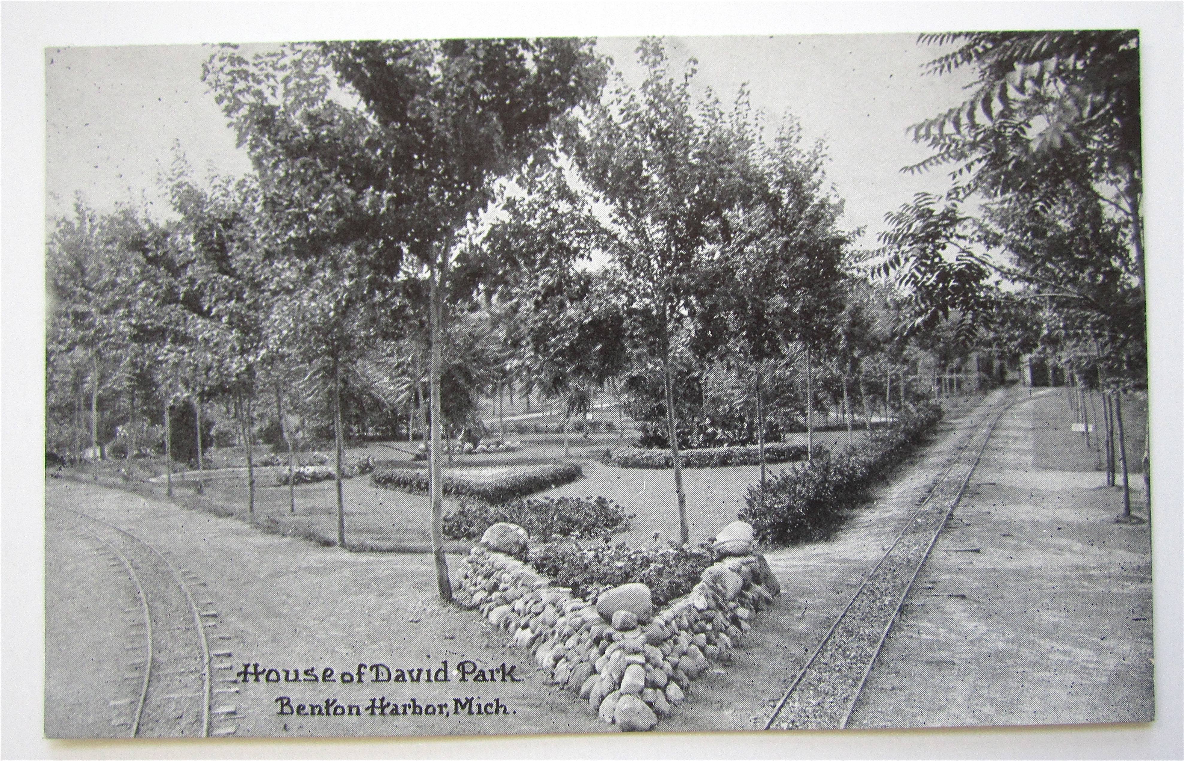 Eden Springs, House Of David Park, Michigan Postcard