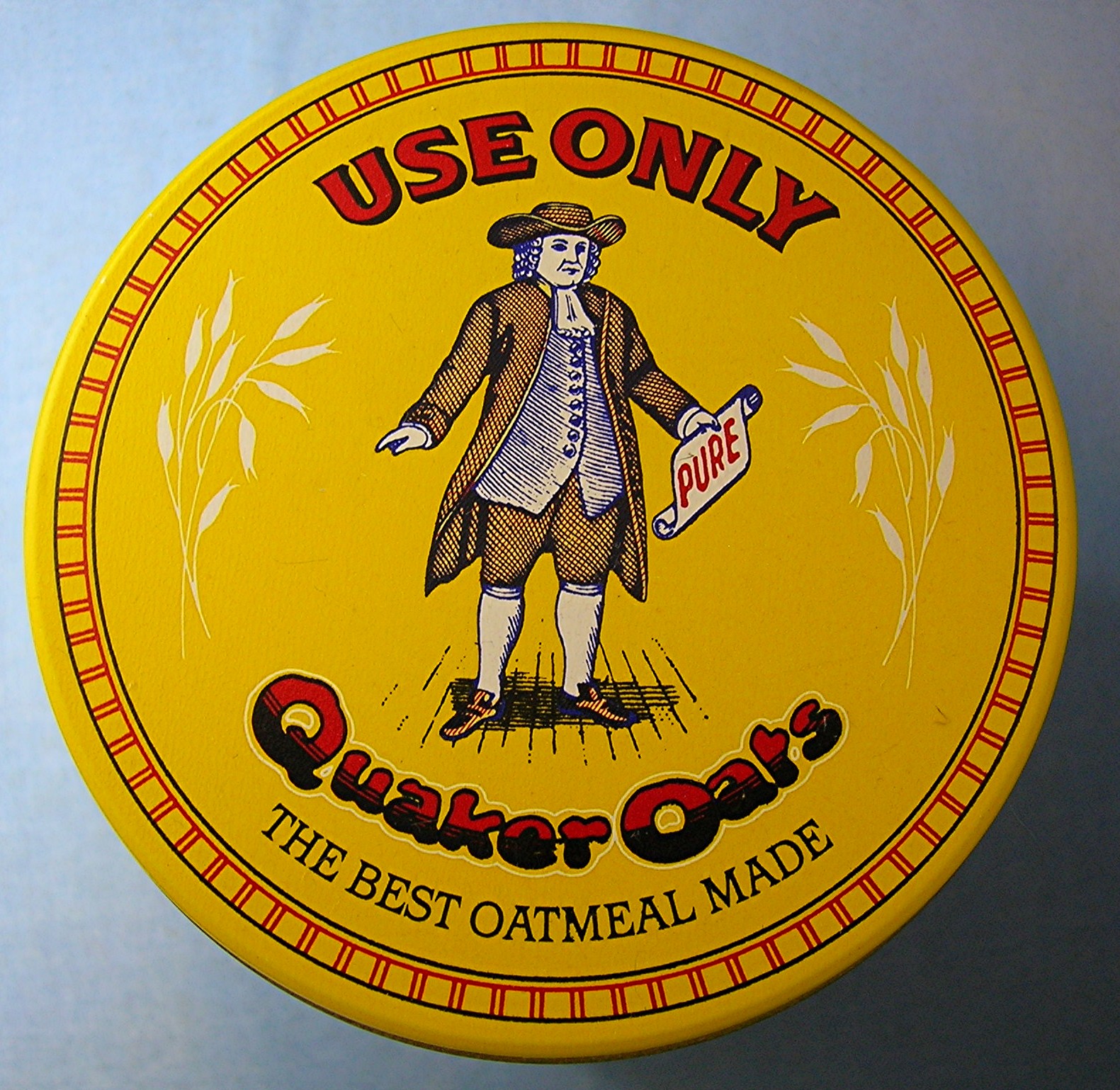 QUAKER OATS CANISTER TIN 1984, Limited Edition . . .