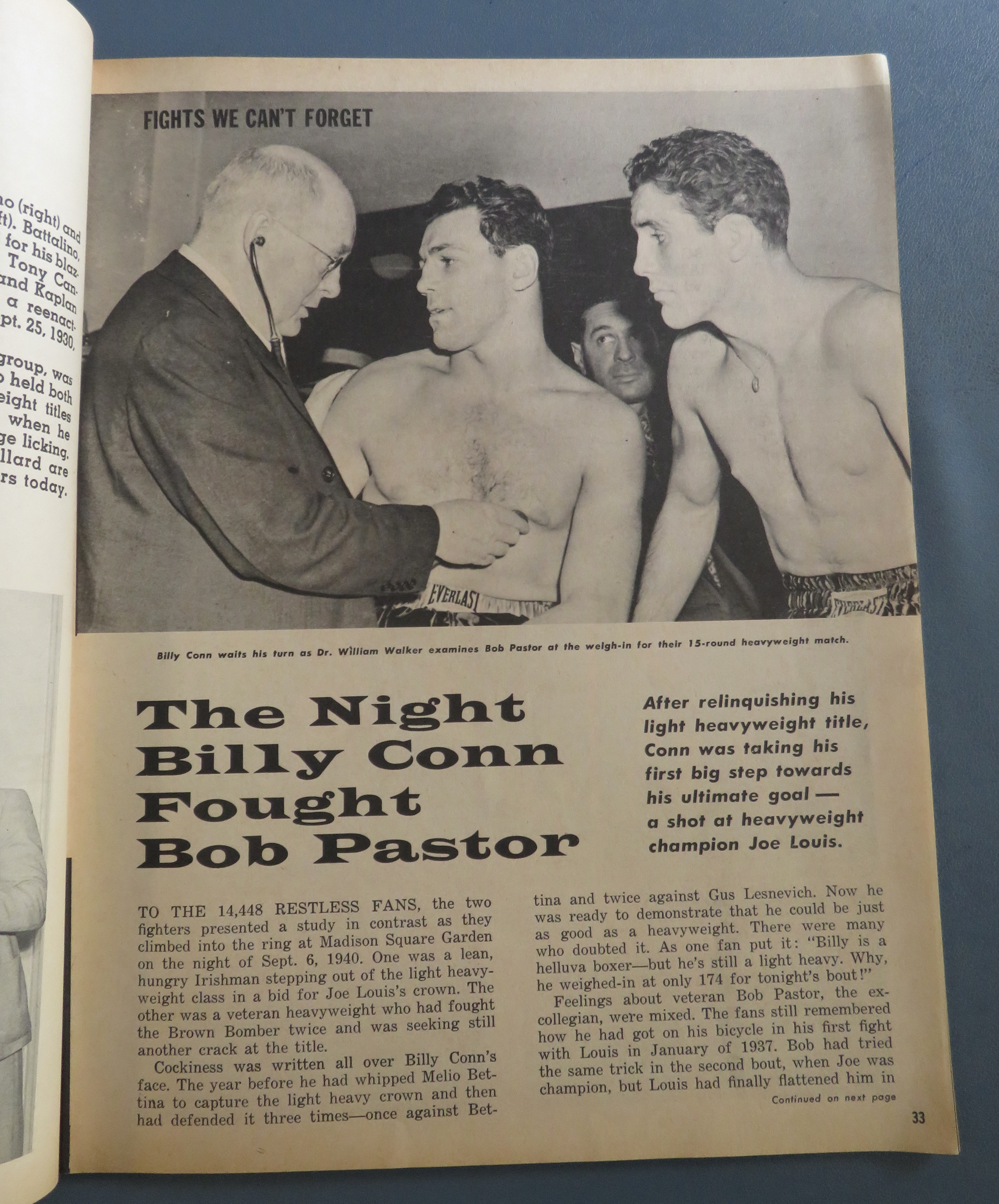 Boxing Illustrated Magazine June 1963 Eddie Machen