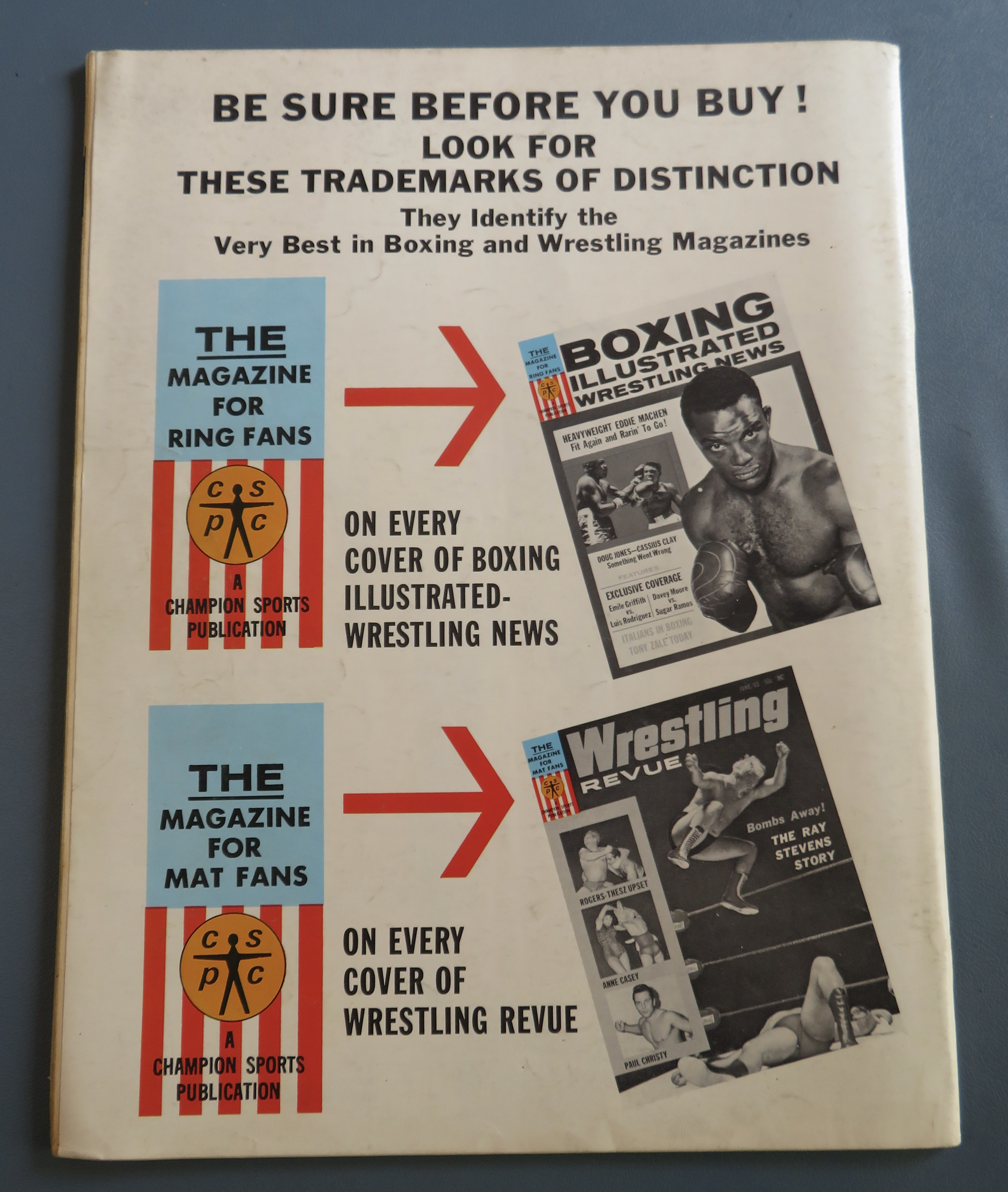 Boxing Illustrated Magazine June 1963 Eddie Machen