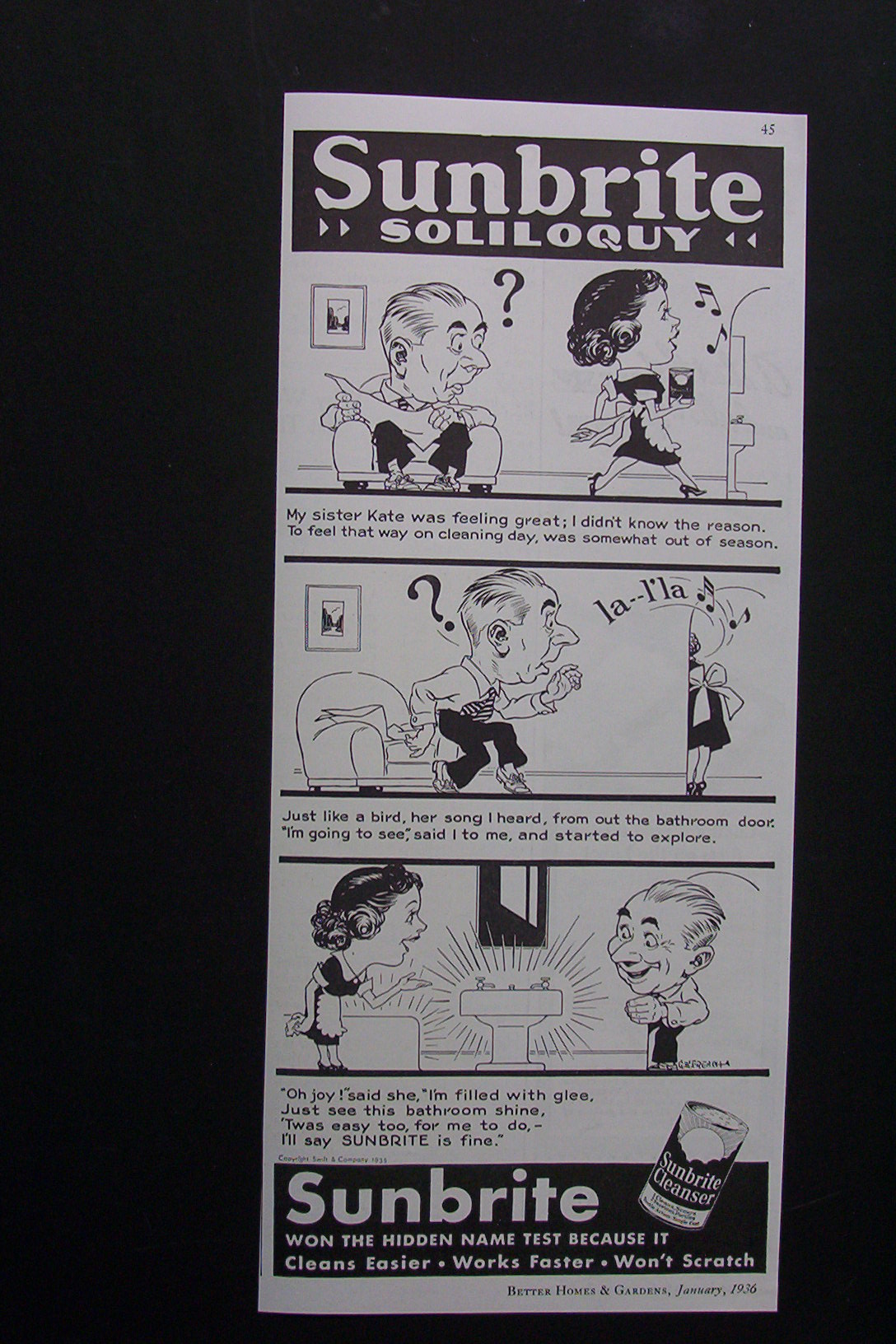 1936  Sunbrite  Cleanser
