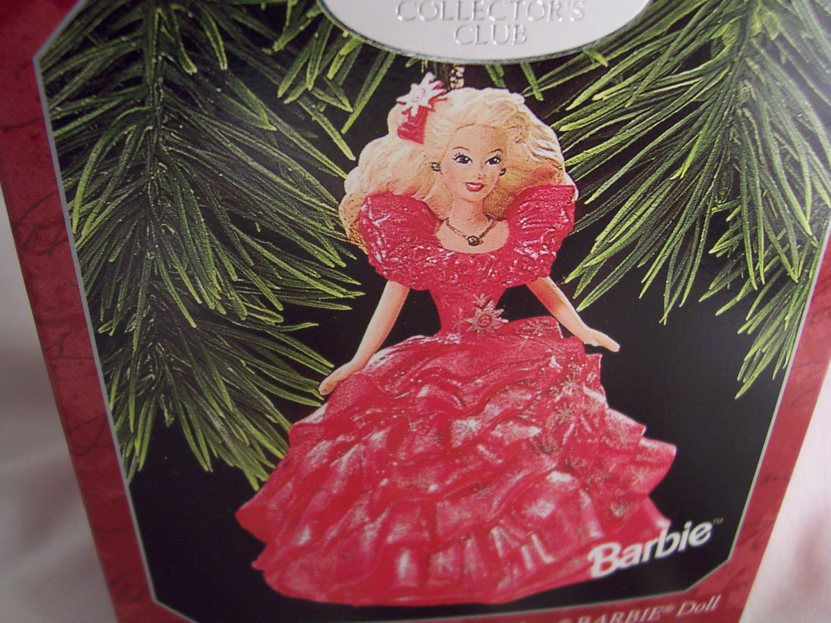 Barbie Happy Holidays Hallmark Ornament 1998