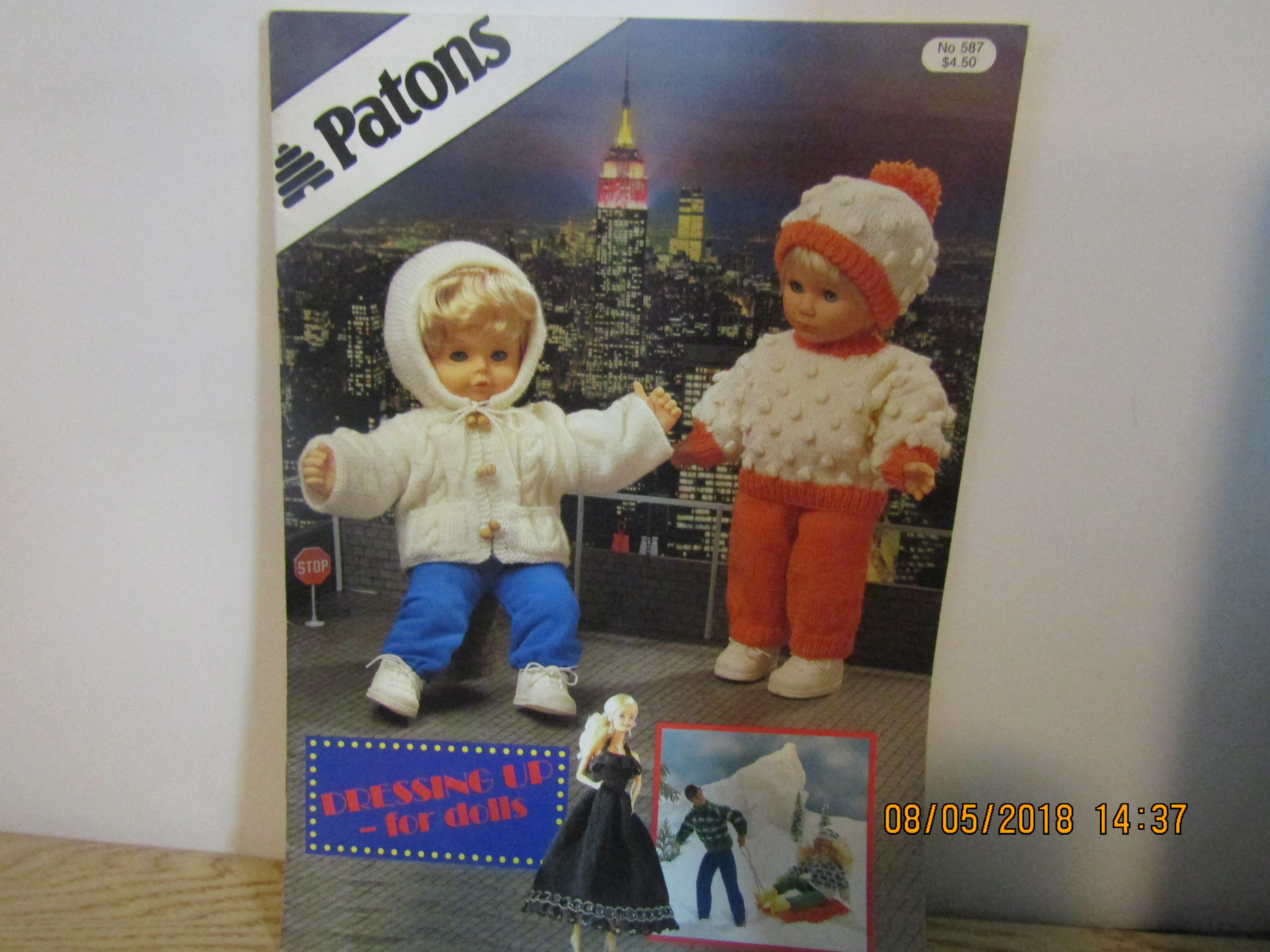 Patons Dressing Up-For Dolls  #587