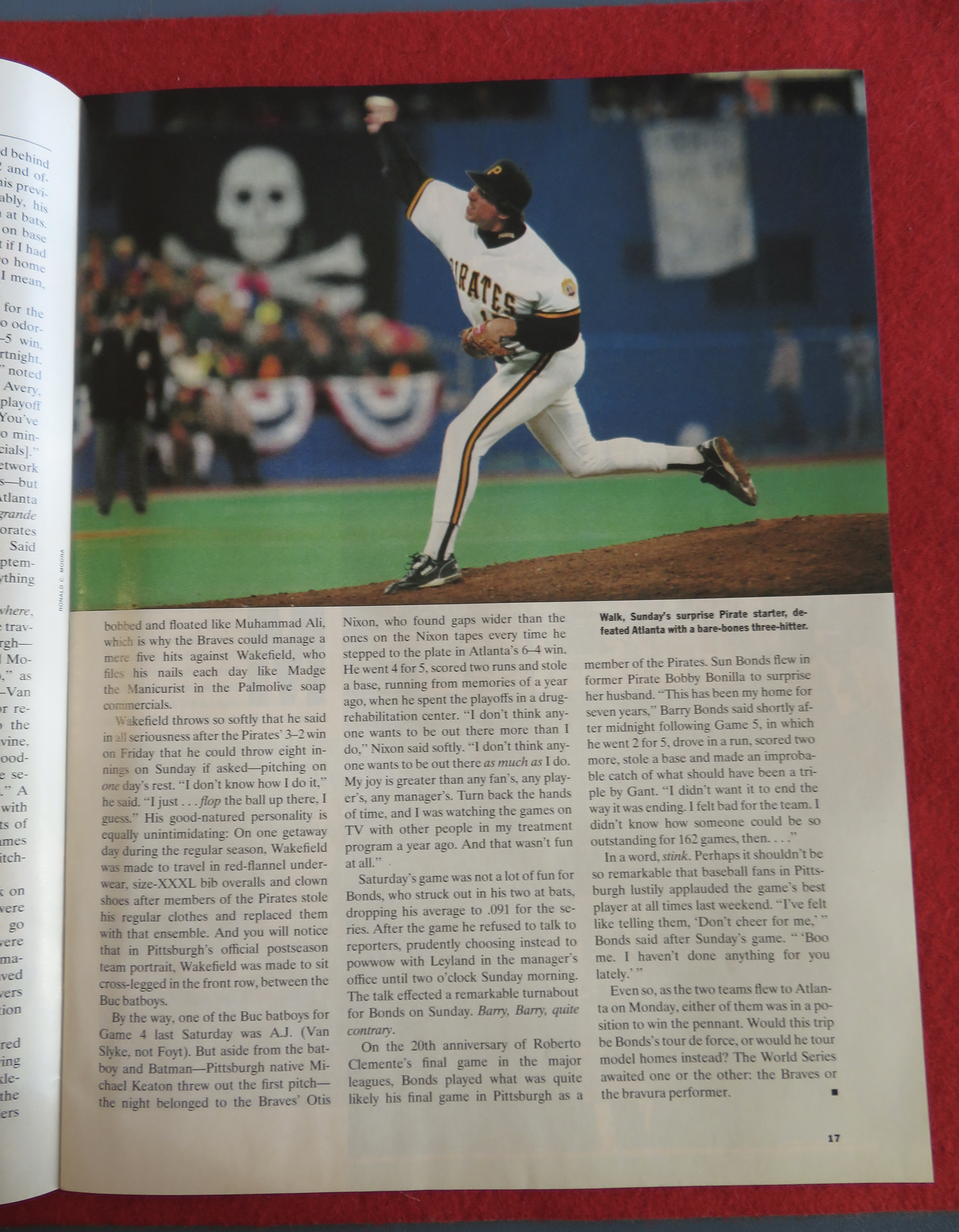 Sports Illustrated Magazine-October 19, 1992-Pennant