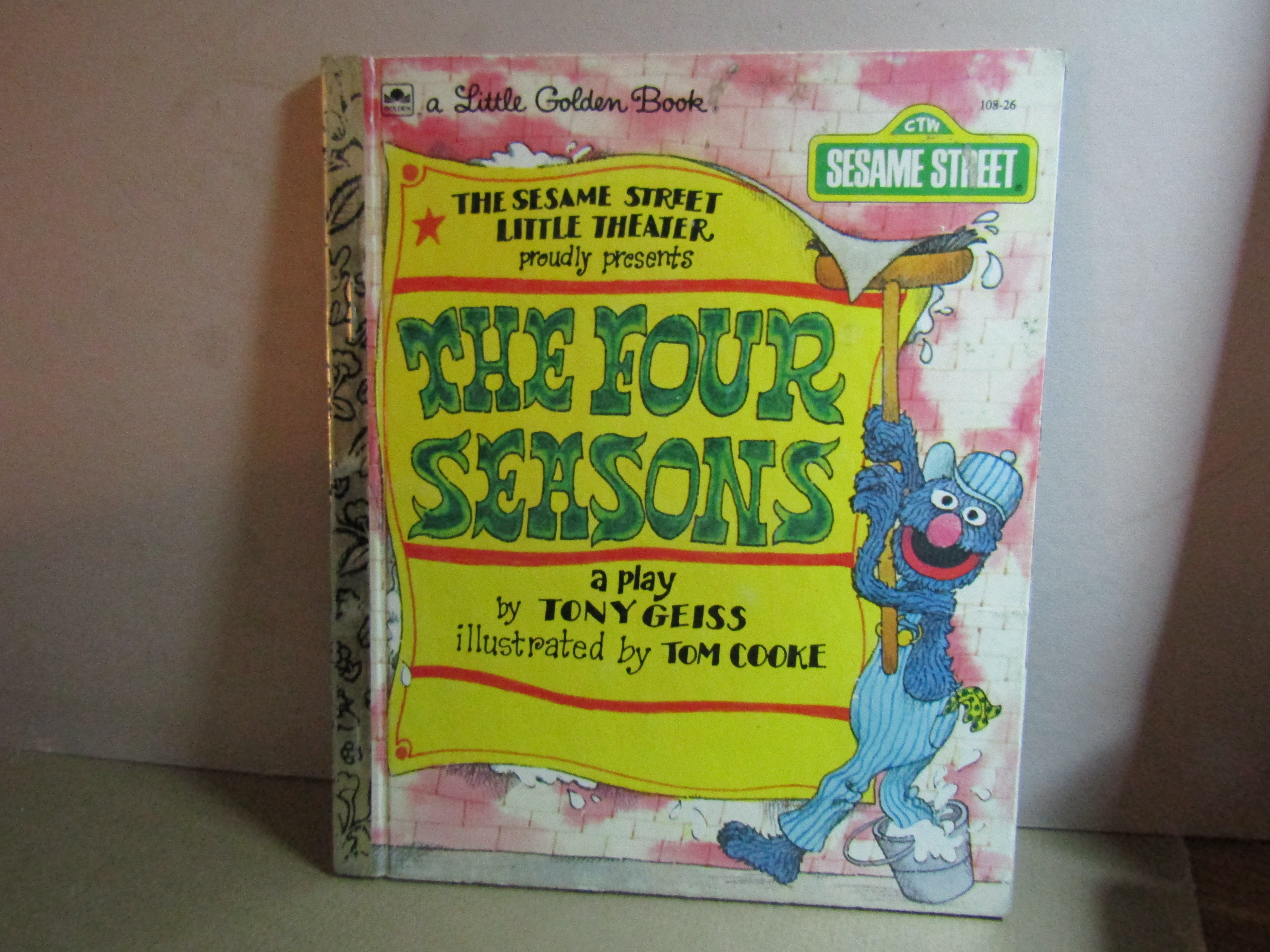Vintage Golden Sesame Street The Four Seasons