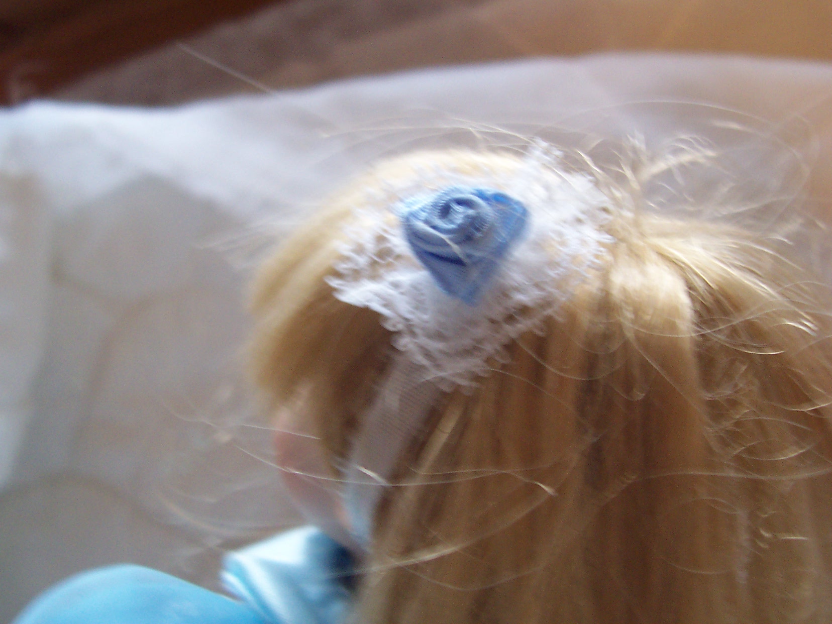 Alice In Wonderland Type Porcelain Doll