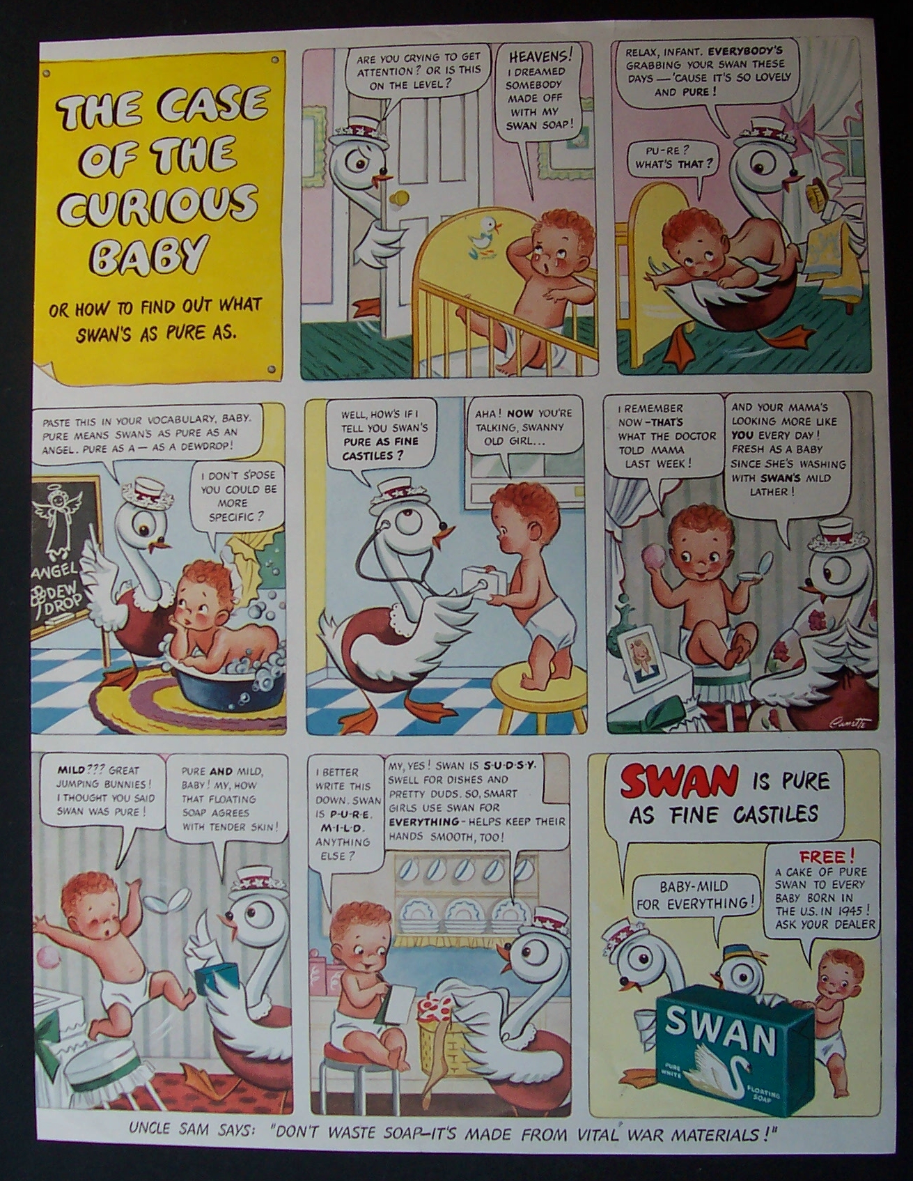 1945  Swan  Soap