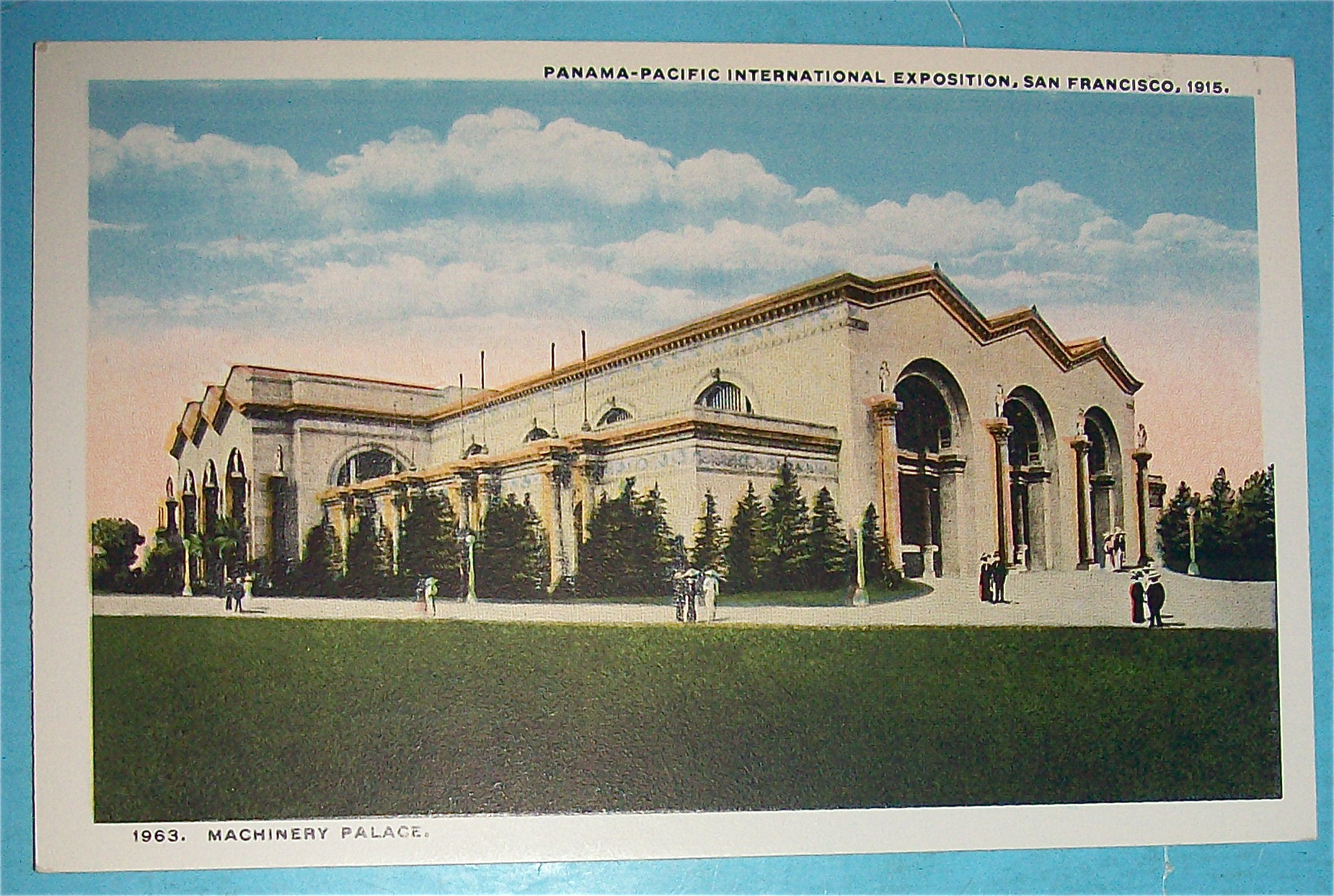 Machinery Palace Postcard (Panama Pacific Exposition)