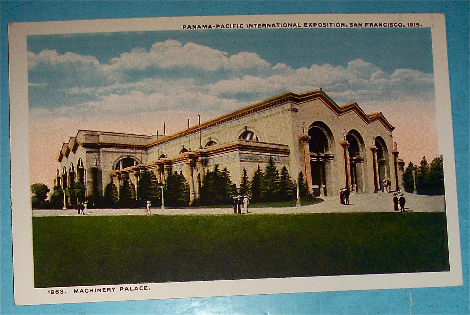 Machinery Palace Postcard (Panama Pacific Exposition)