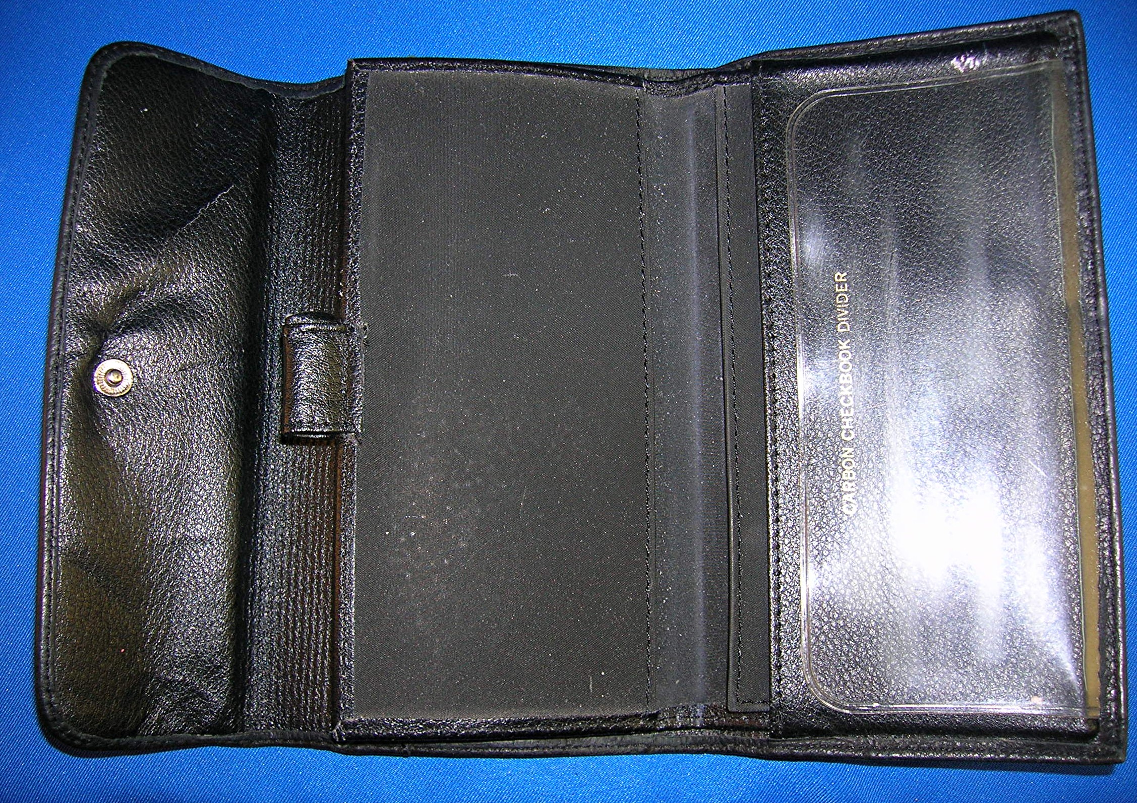 Black Leather Wallet .....................
