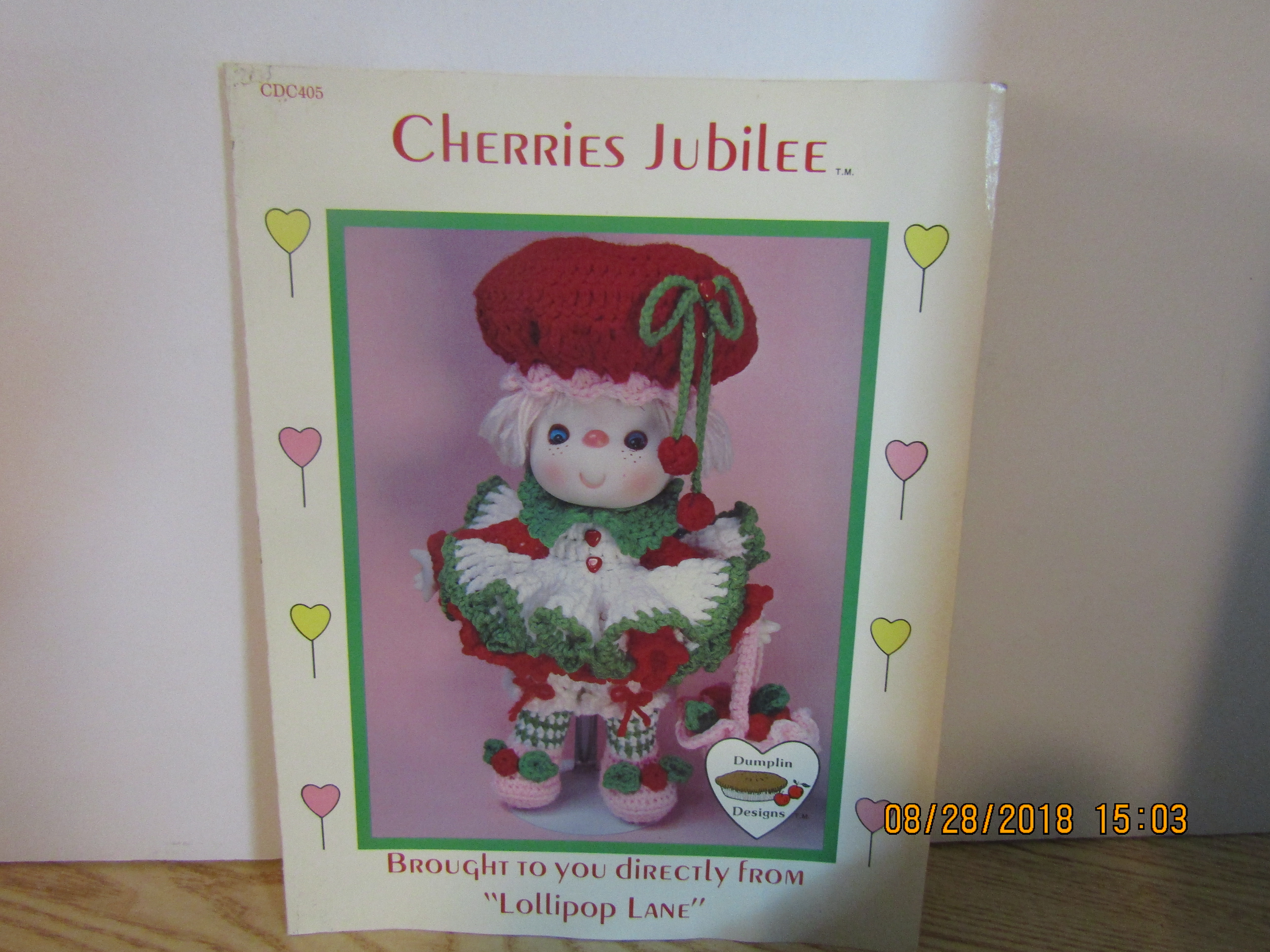 Dumplin Design Lollipop Lane Cherries Jubilee #405