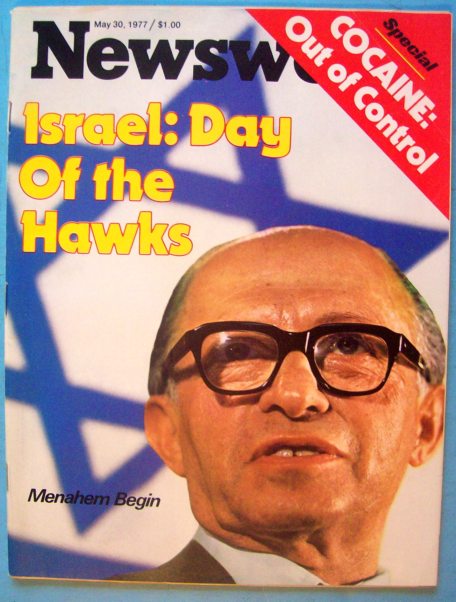 Newsweek Magazine- May 30, 1977- Menahem Begin
