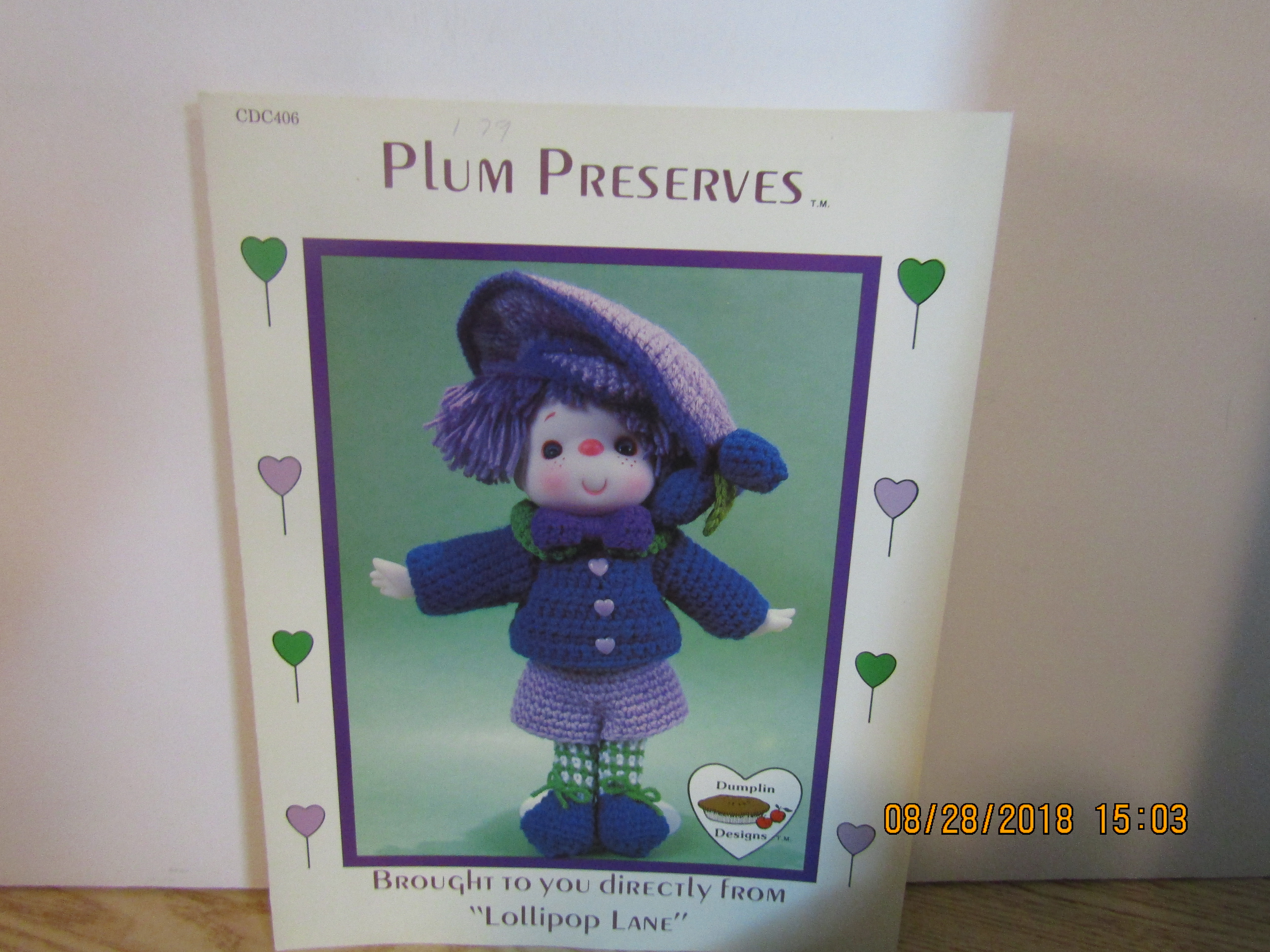Dumplin Design Lollipop Lane Plum Preserves #406