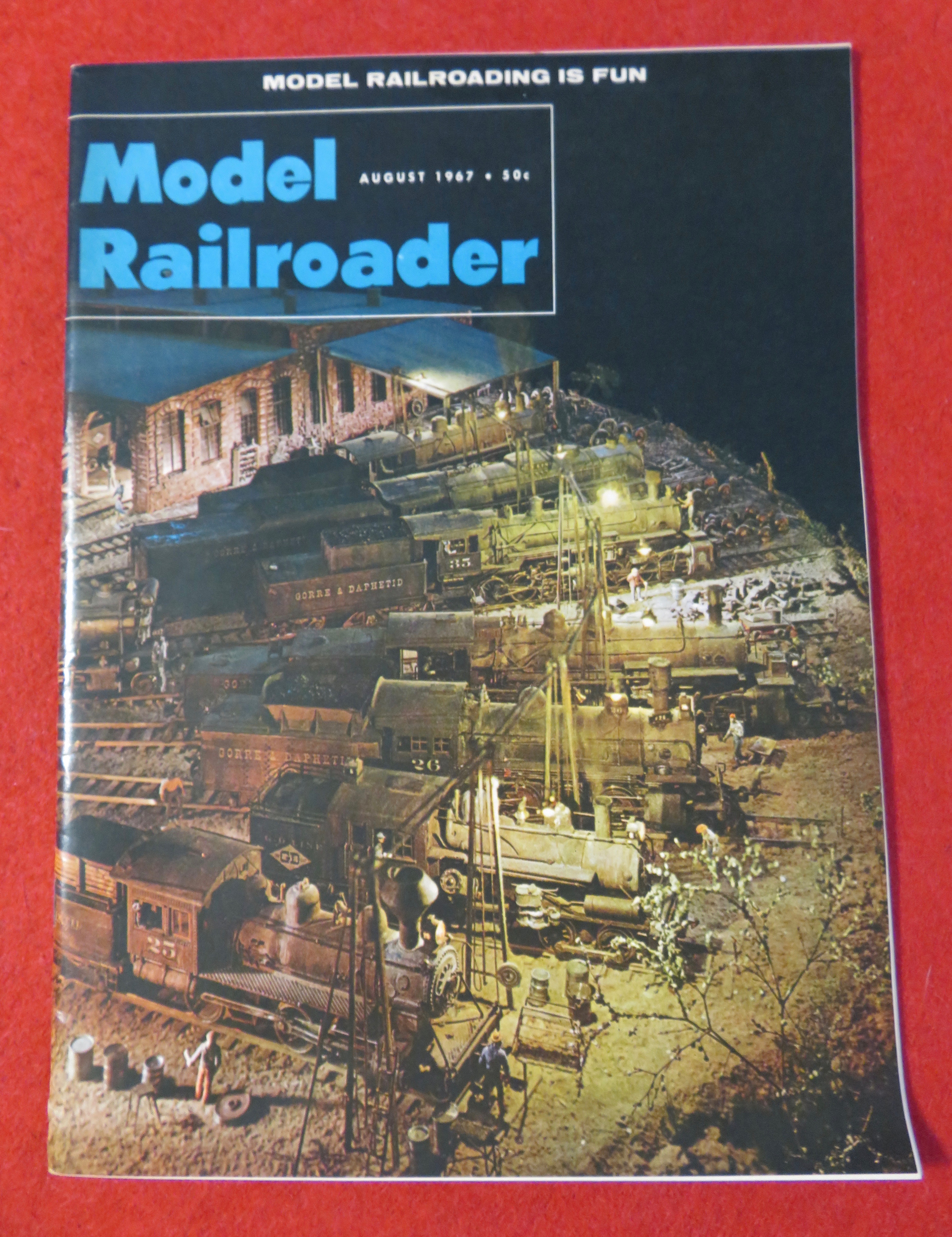 Model Railroader Magazine August 1967