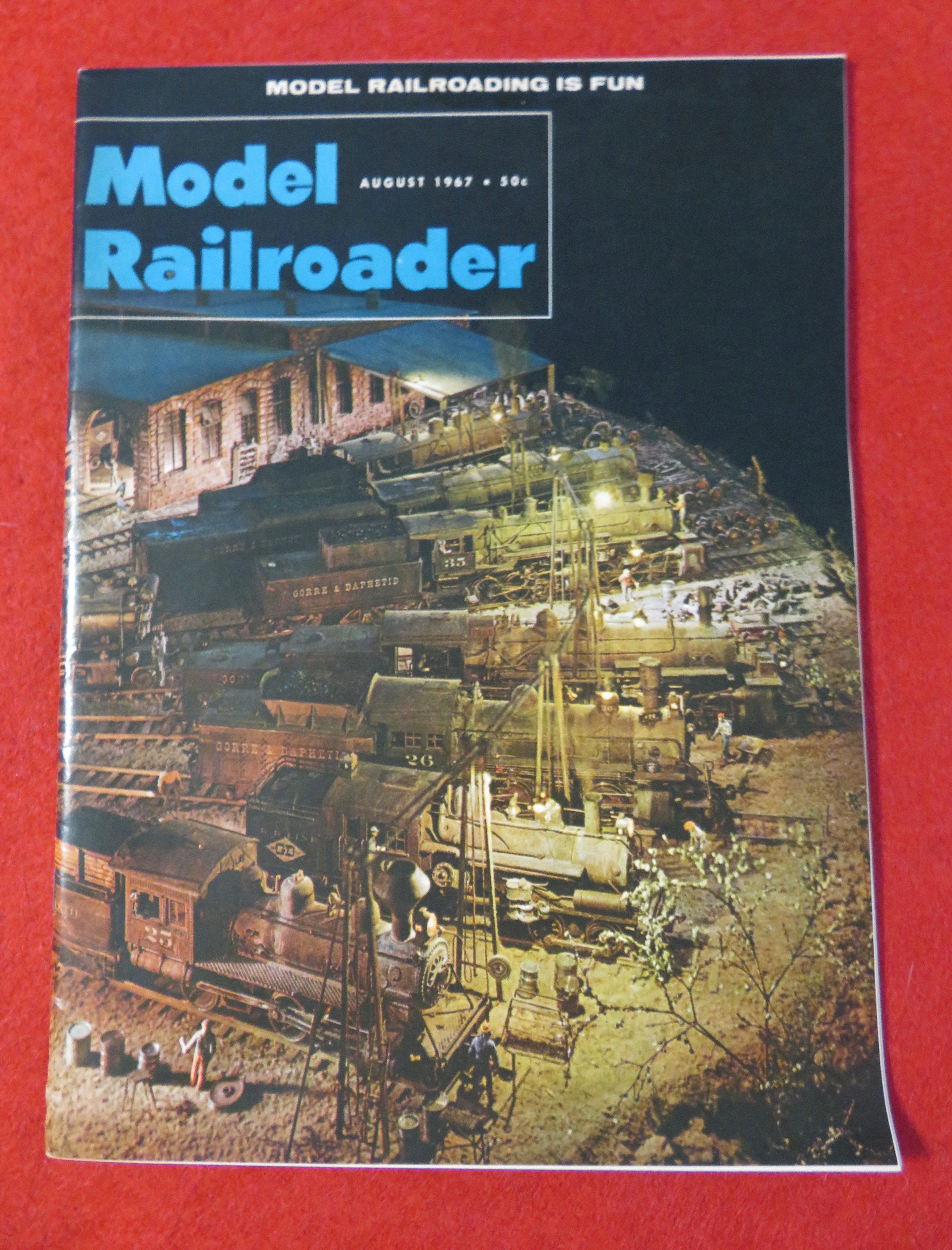 Model Railroader Magazine August 1967